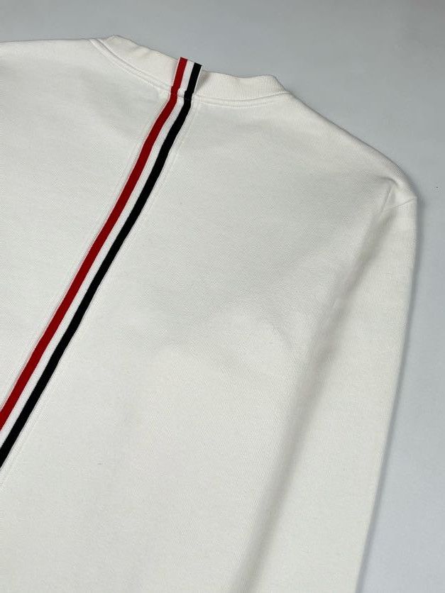 Thom Browne Thom Loopback Center Back Stripe Crewneck Pullover Size US M / EU 48-50 / 2 - 11 Thumbnail