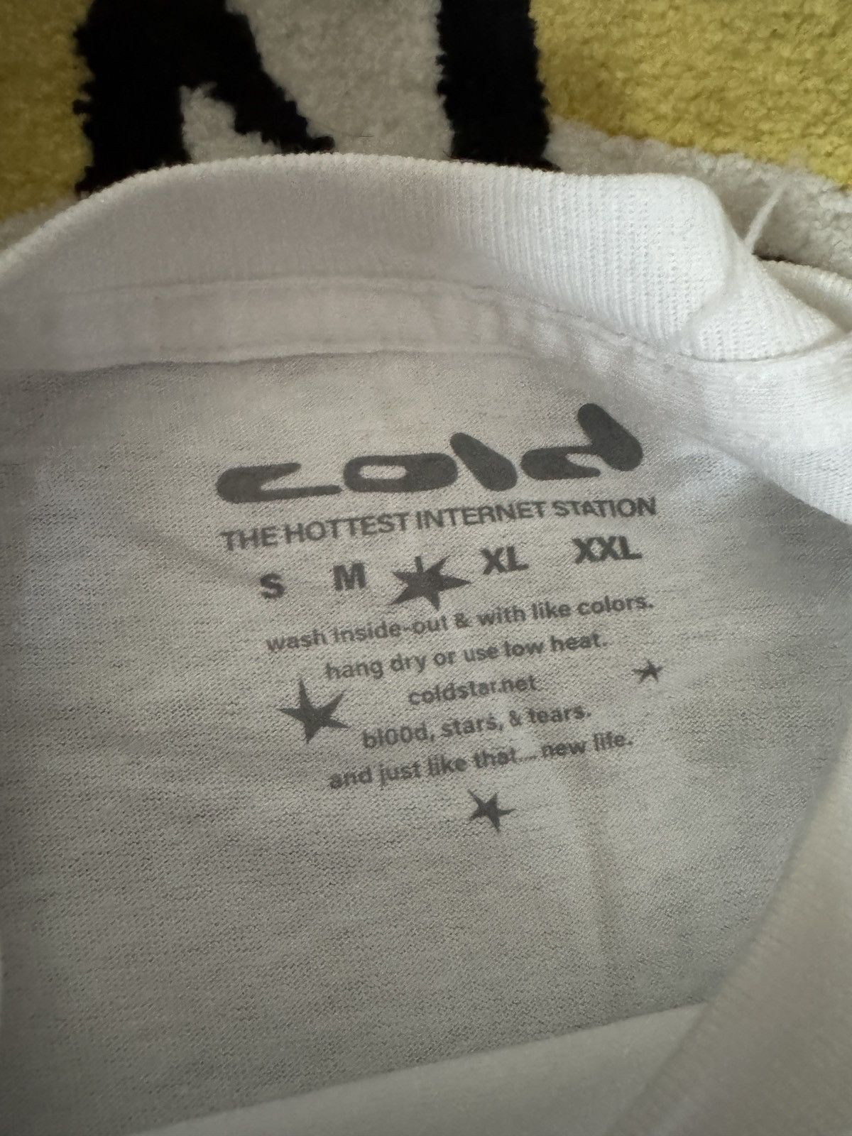 Other COLD // BABYSTAR TEE // SZ LG Size US L / EU 52-54 / 3 - 2 Thumbnail