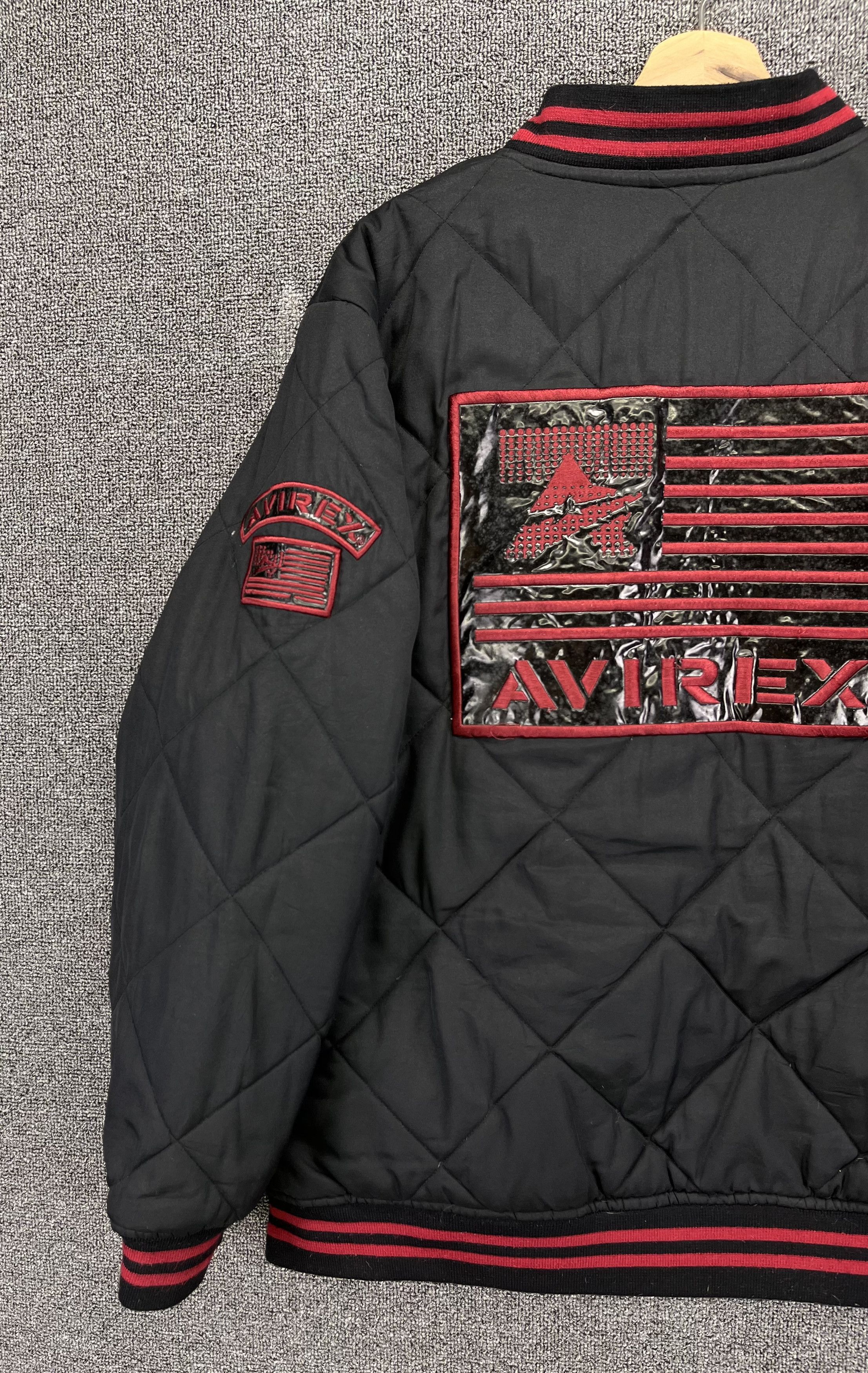 Avirex Vintage Avirex Tactical Systems Rare Bomber Jacket Size US L / EU 52-54 / 3 - 3 Thumbnail