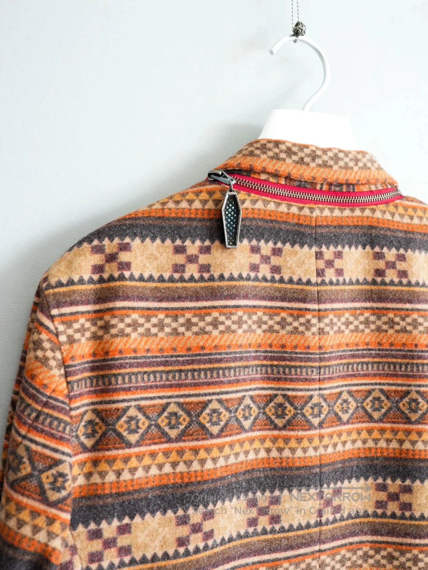 Yohji Yamamoto Yohji Yamamoto Patterned Zip Jacket. Size US M / EU 48-50 / 2 - 6 Thumbnail