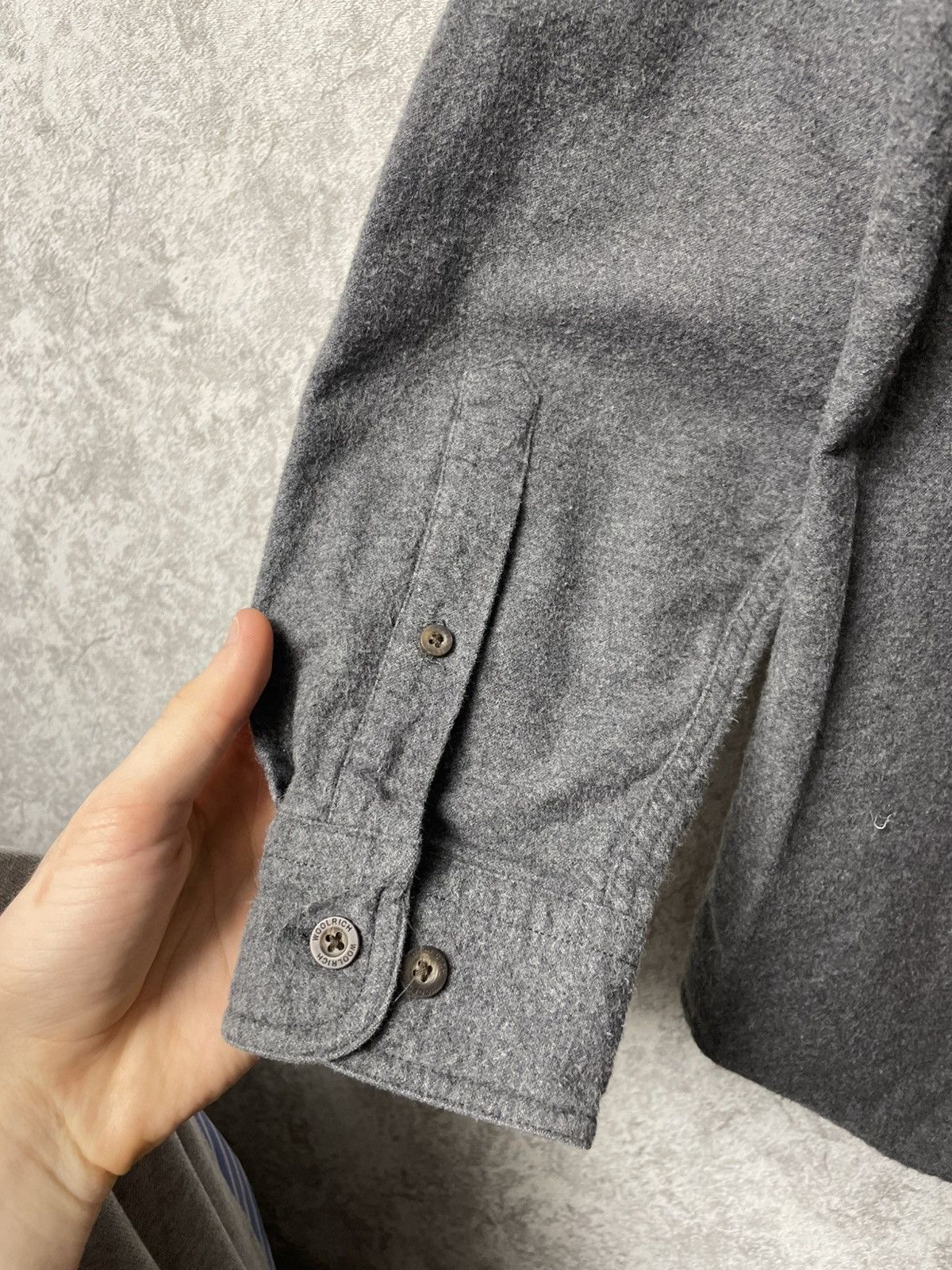 Woolrich Woolen Mills Woolrich Heavyweight Grey Shirt Button-Down Outdoor Heritage Size US L / EU 52-54 / 3 - 18 Thumbnail