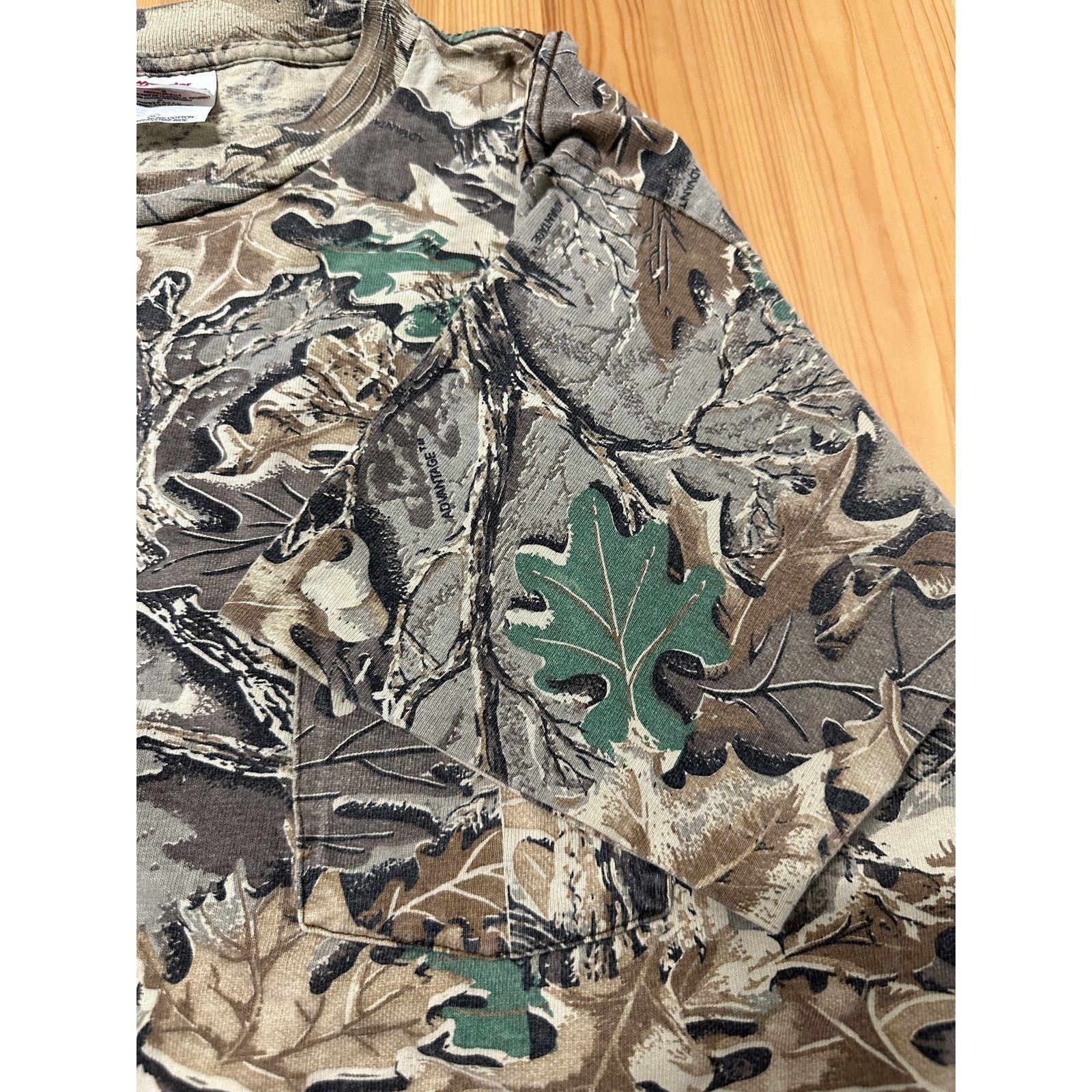 Wrangler Vintage Wrangler Mens Camo Tee T-Shirt Size XL Size US XL / EU 56 / 4 - 7 Thumbnail