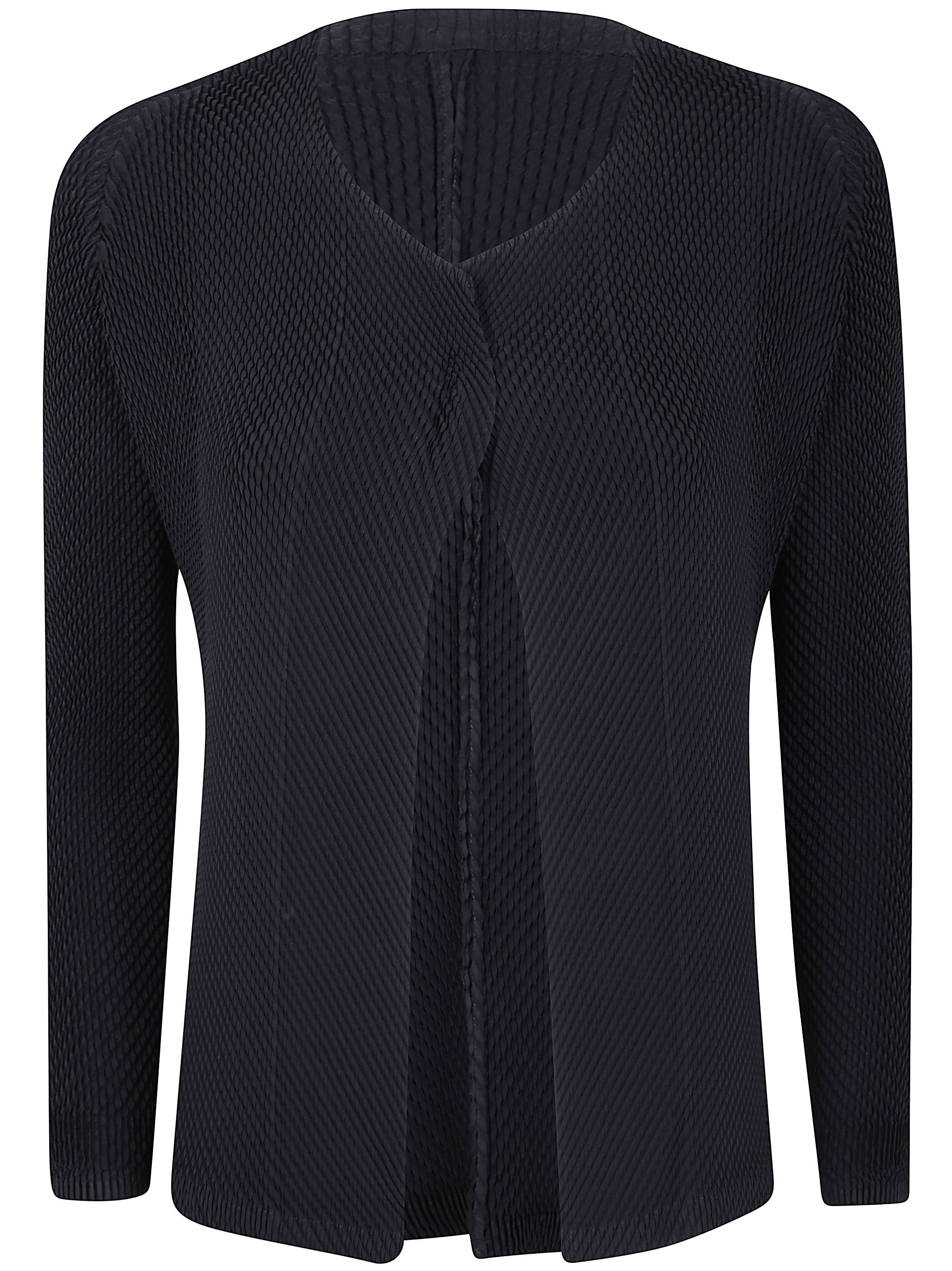 Issey Miyake "ORBICULAR PLEATS" CARDIGAN Size M / US 6-8 / IT 42-44 - 1 Thumbnail