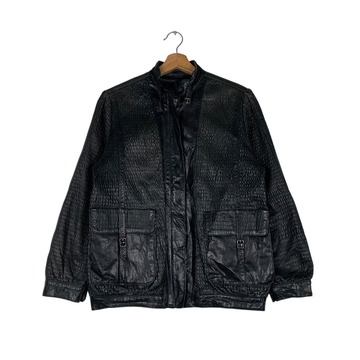 Japanese Brand Hants Parachute Leather Jacket