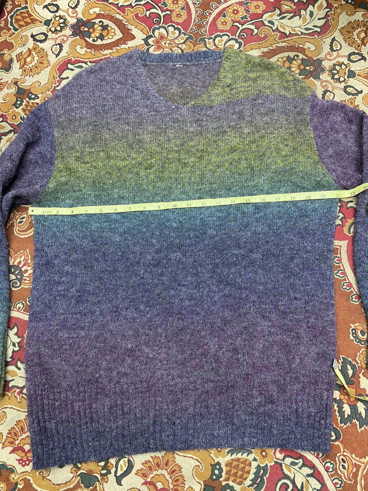 Hysteric Glamour × If Six Was Nine × Japanese Brand mohair knitwear rainbow daniel hechter like acne studios Size US M / EU 48-50 / 2 - 7 Thumbnail