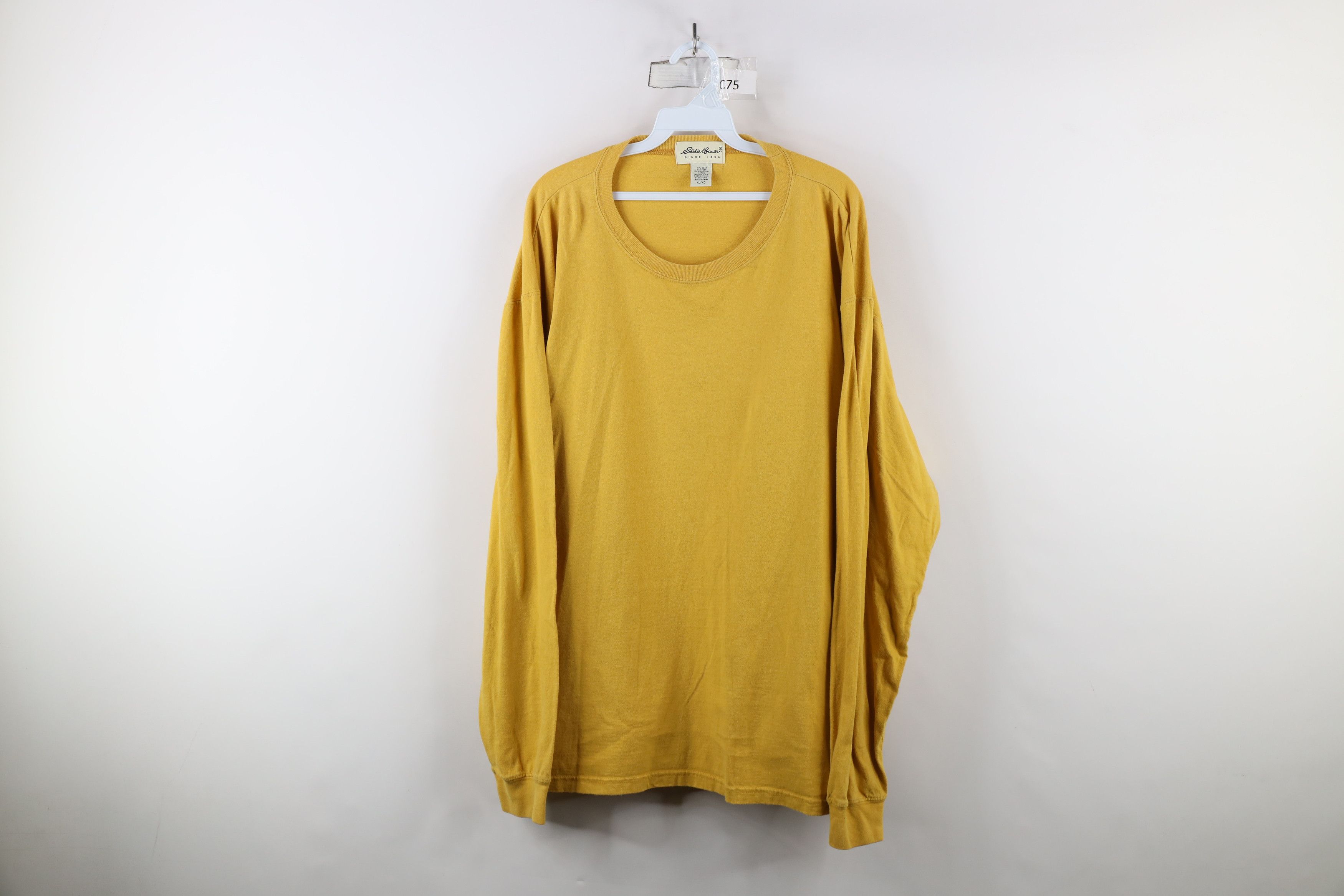 Eddie Bauer × Vintage Vintage 90s Eddie Bauer Long Sleeve T-Shirt Cotton USA Size US XL / EU 56 / 4 - 1 Thumbnail