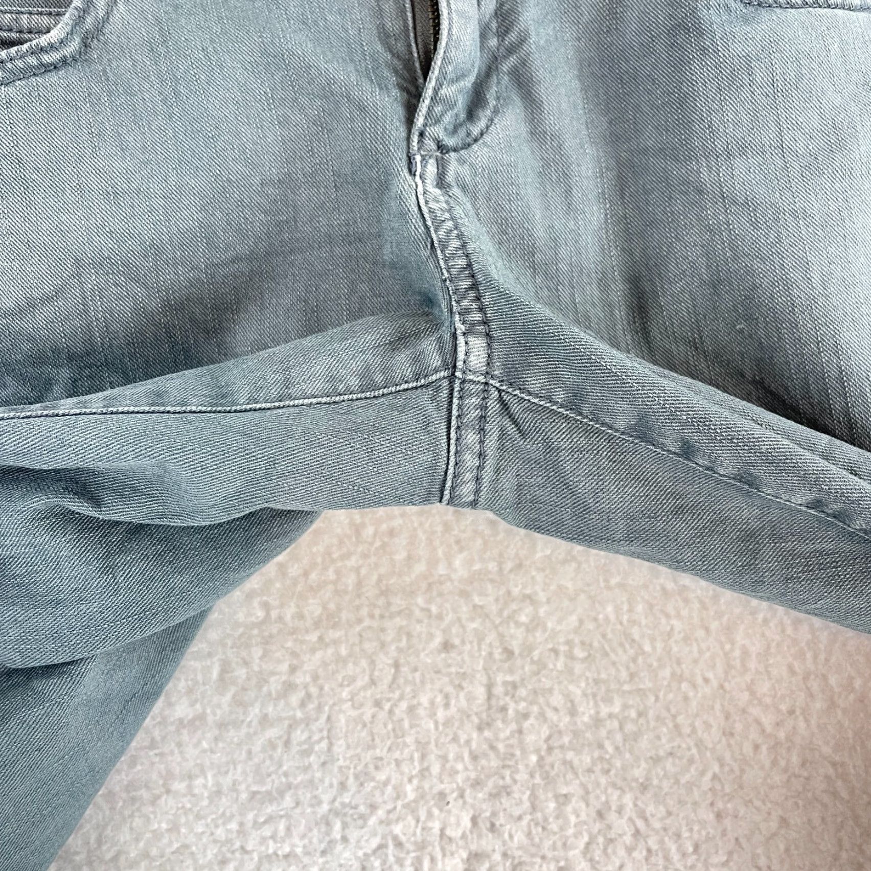 Vintage Pilcro Jeans Womens Size 26 Green Low-Rise Straight Casual Jeans Size 26" / US 2 / IT 38 - 6 Thumbnail