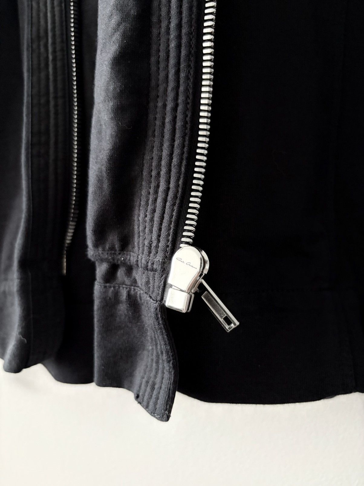Rick Owens Rick Owens SS2019 "Babel" Elongated Zip-Up Hoodie Size US XS / EU 42 / 0 - 5 Thumbnail