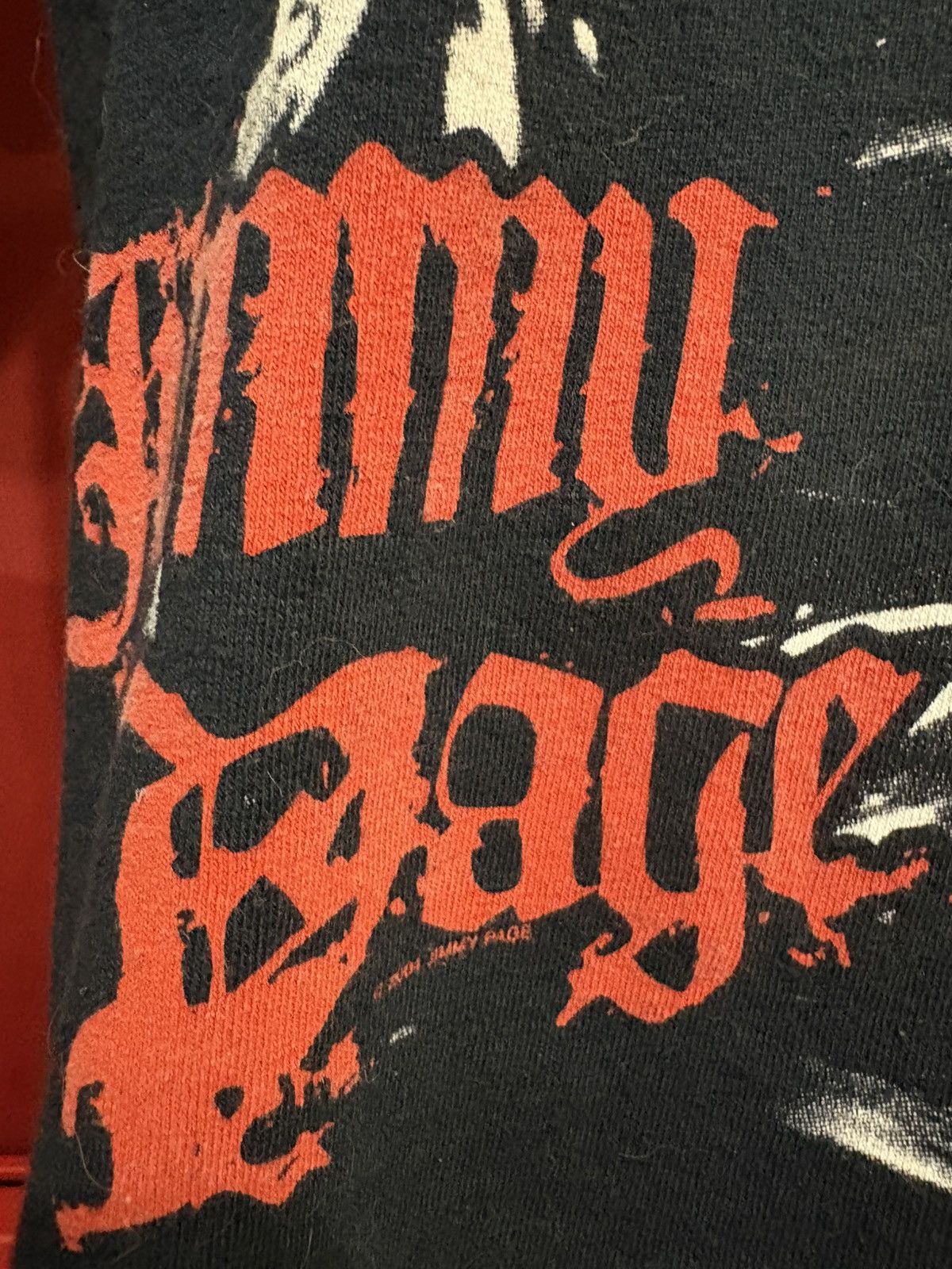 Led Zeppelin Vintage Jimmy Page Tshirt Led Zeppelin Band Tee Grail Size US XL / EU 56 / 4 - 3 Thumbnail