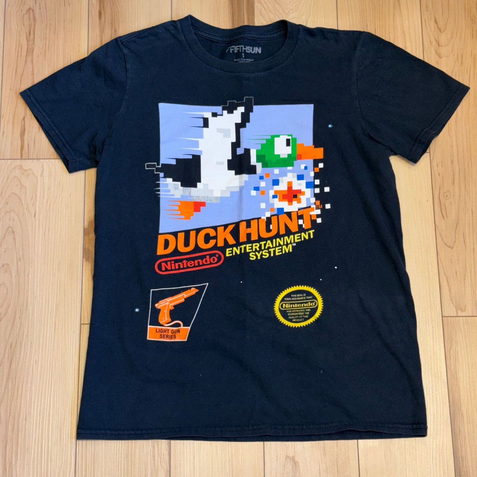 Nintendo Duck Hunt Nintendo NES Tee Retro Video Game Shirt Mens S Size US S / EU 44-46 / 1 - 1 Thumbnail