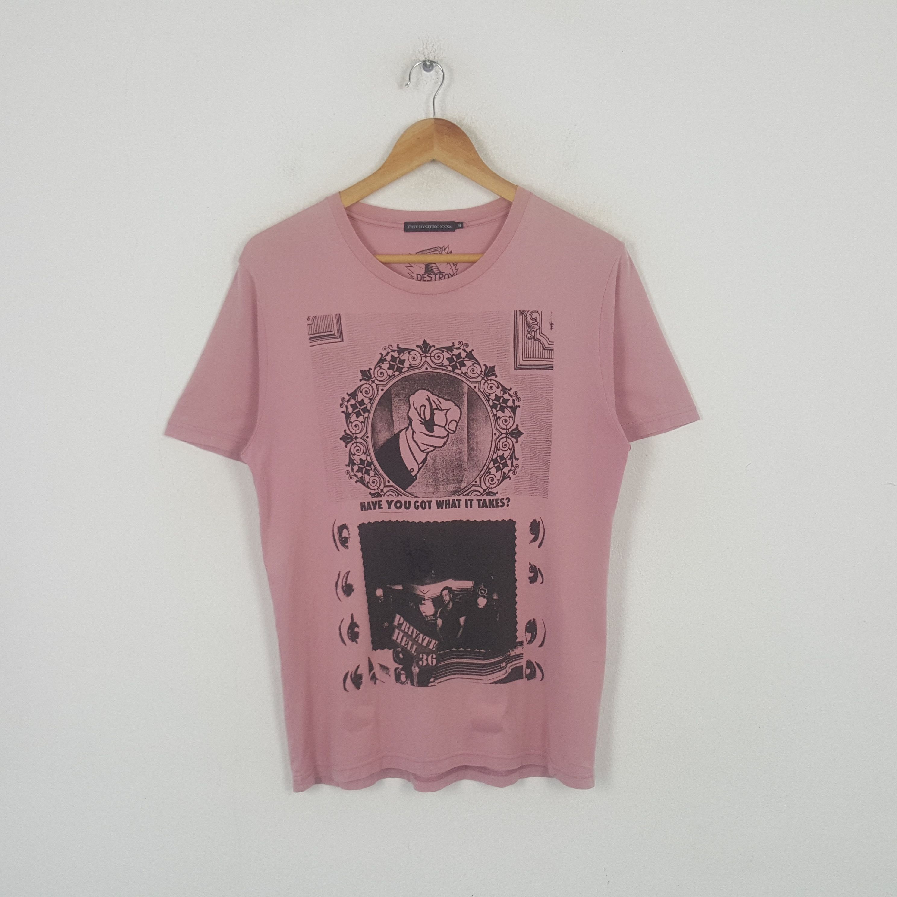 Hysteric Glamour Vintage Hysteric Glamour X Destroy All Monster Tees C294N69 Size US M / EU 48-50 / 2 - 1 Thumbnail