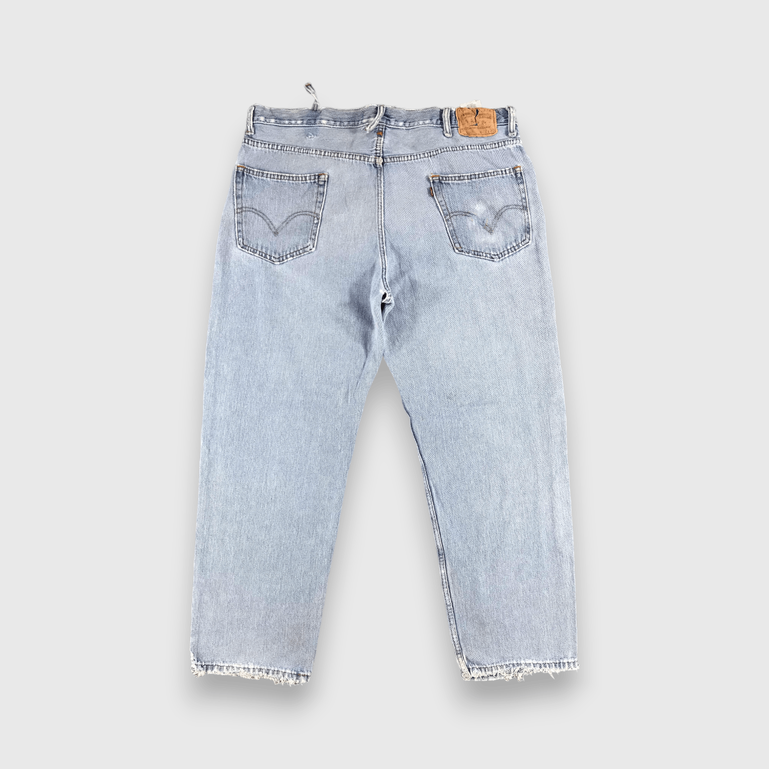 Levi's Vintage 90s Light Wash Levis 550 Jeans-J1227 Size US 42 / EU 58 - 2 Thumbnail