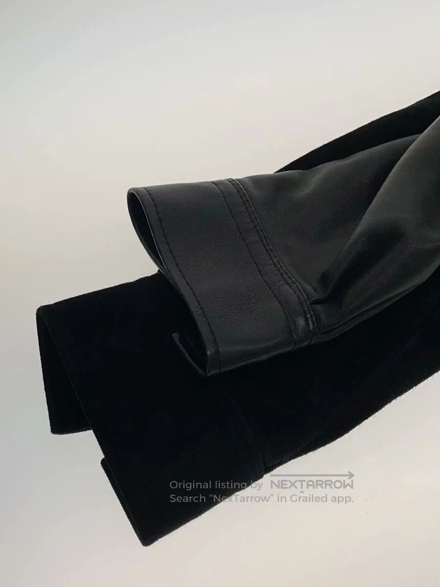 Other FORSOMEONE Leather Shirt Jacket Black Large. Size US M / EU 48-50 / 2 - 4 Thumbnail
