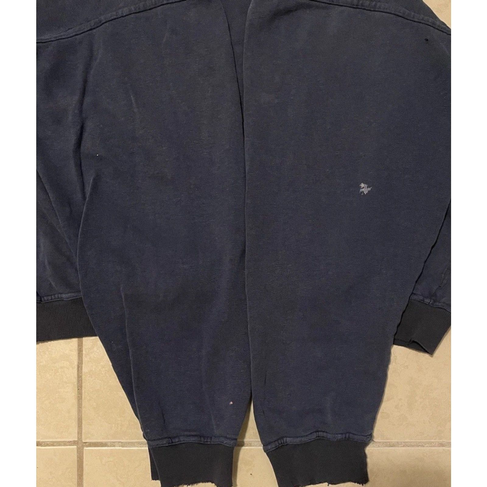 Thrasher Vtg 90s Hemp Canada Faded Distressed Boxy Sweatshirt L Blue Thrashed Men Sweatshirt 90s Cannabis Grunge Skate Size US L / EU 52-54 / 3 - 3 Thumbnail