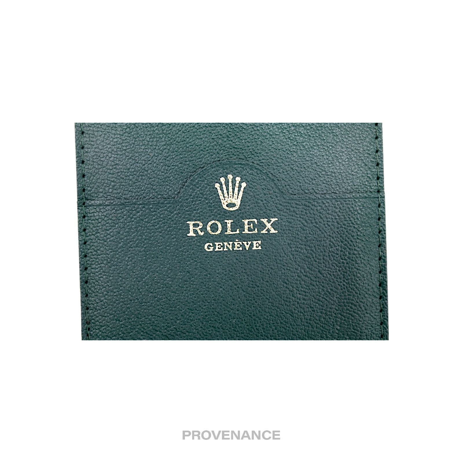Rolex 🔴 Rolex Card Holder Wallet - Green Leather Size ONE SIZE - 5 Thumbnail