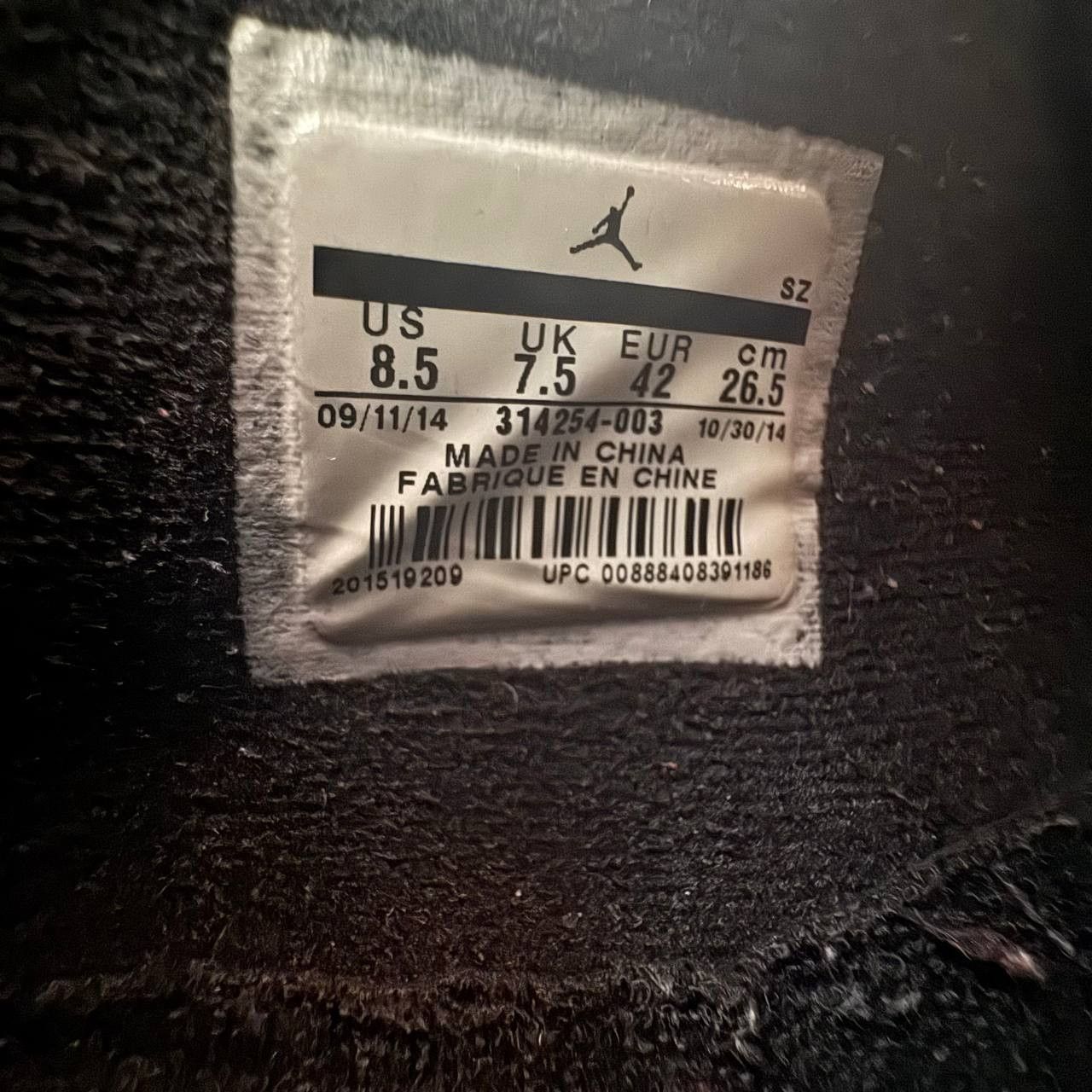 Jordan Brand Nike Air Jordan 4 Retro Oreo Size EU 42 Size US 8.5 / EU 41-42 - 9 Thumbnail