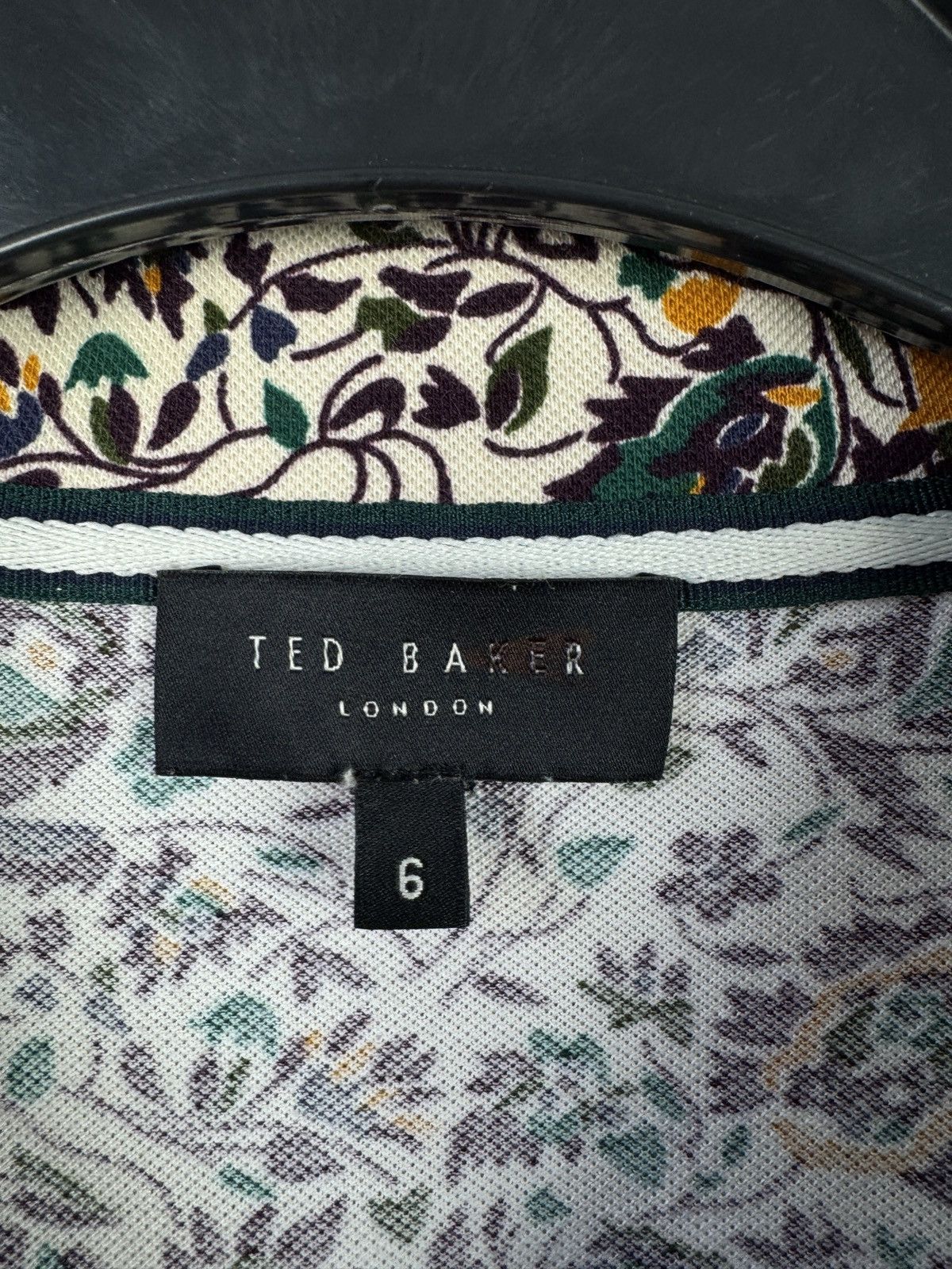 Ted Baker Men’s Ted Backer London Polo Shirt Streetwear Size 6 Size US XXL / EU 58 / 5 - 7 Thumbnail