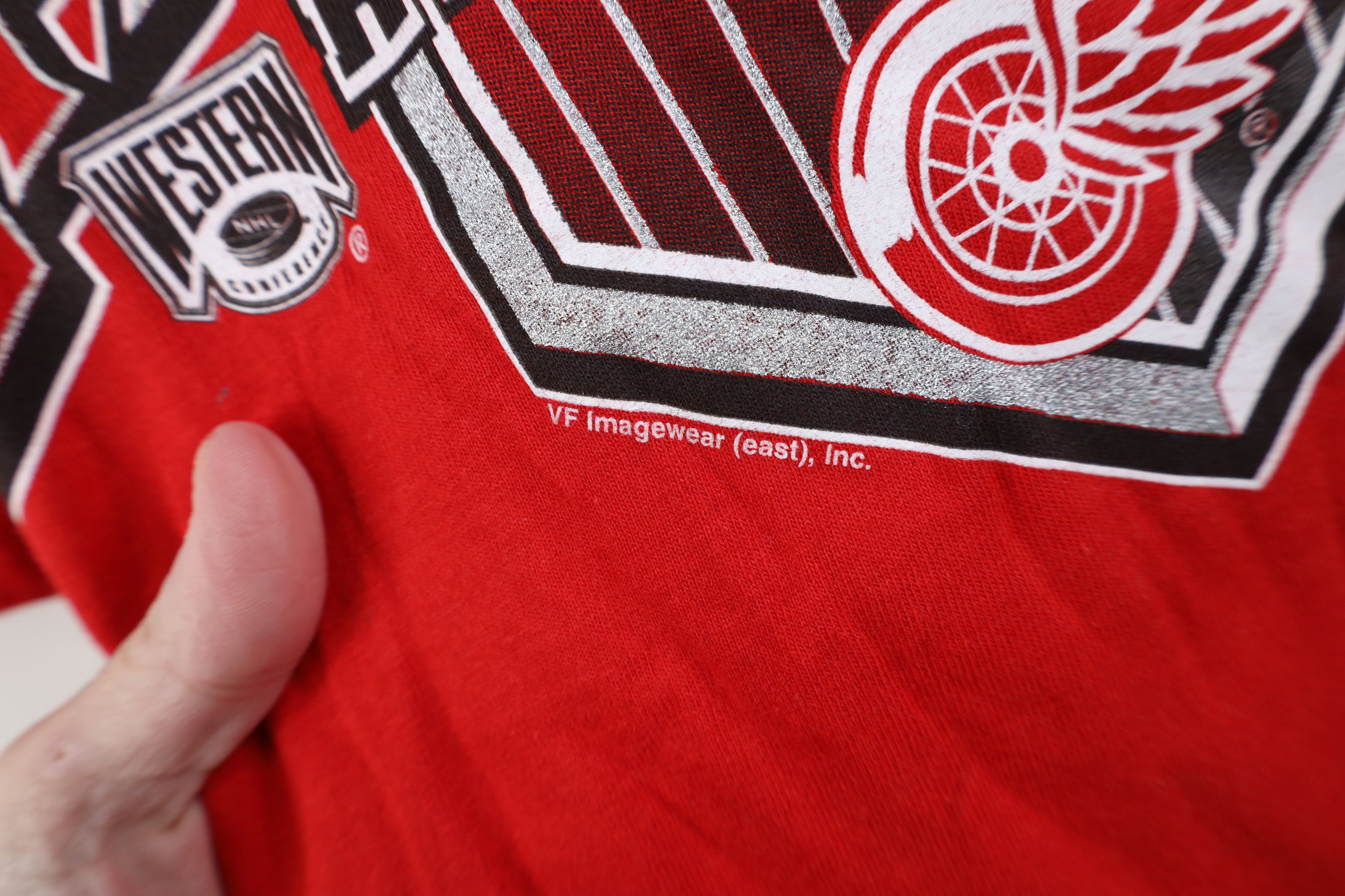 Vintage Deadstock Vintage Y2K 2002 Stanley Cup Red Wings T-Shirt Size US M / EU 48-50 / 2 - 5 Thumbnail