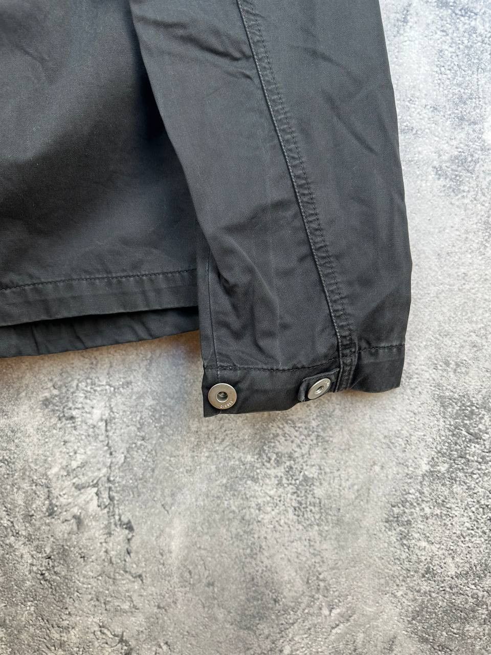 Diesel Diesel Y2K Utility Safari Jacket Shirt Black Cotton Military Size M / US 6-8 / IT 42-44 - 9 Thumbnail