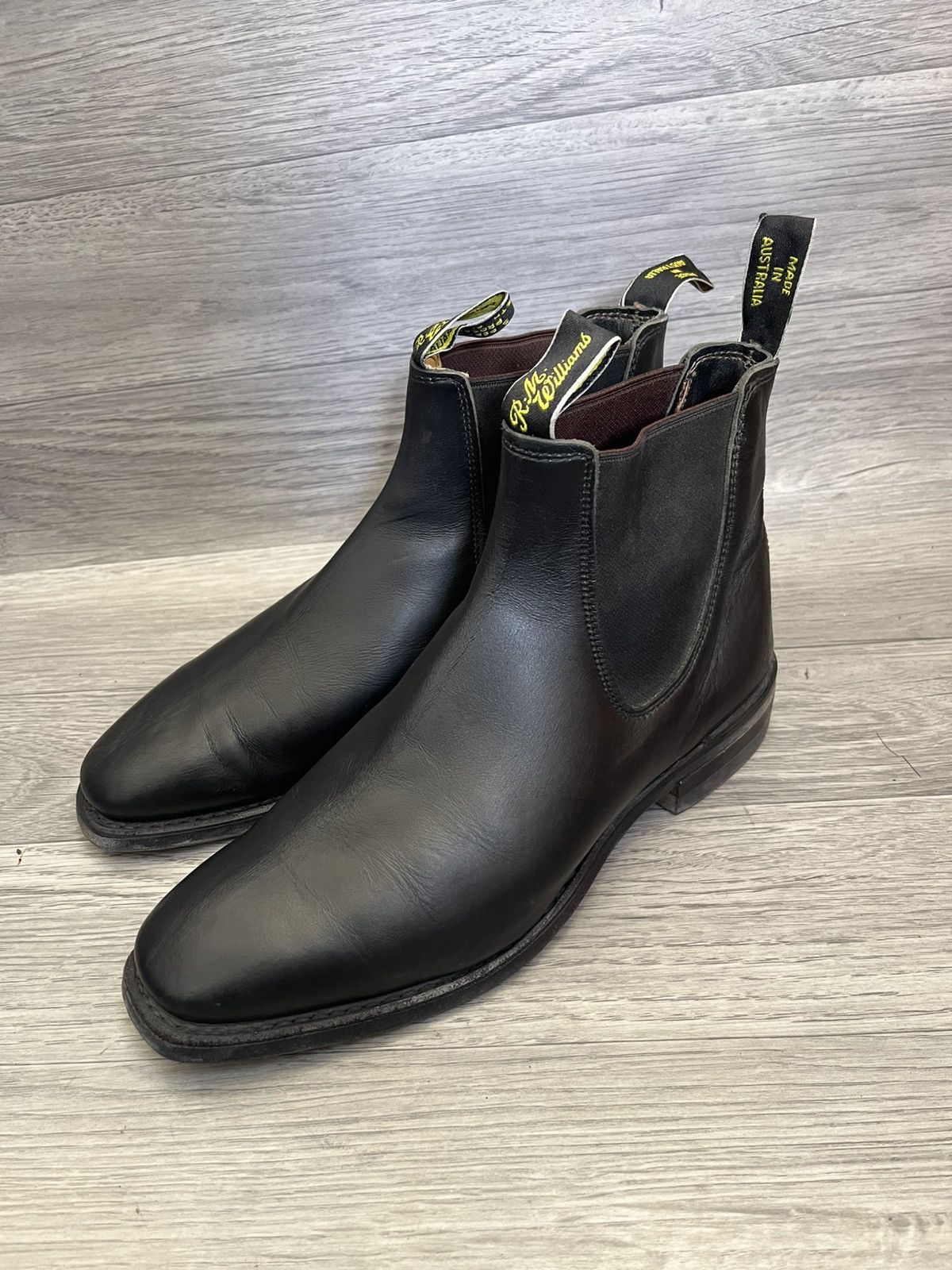 R.M. Williams Rm Williams craftman comfort Chelsea leather boots uk 7.5F Size US 8.5 / EU 41-42 - 1 Thumbnail