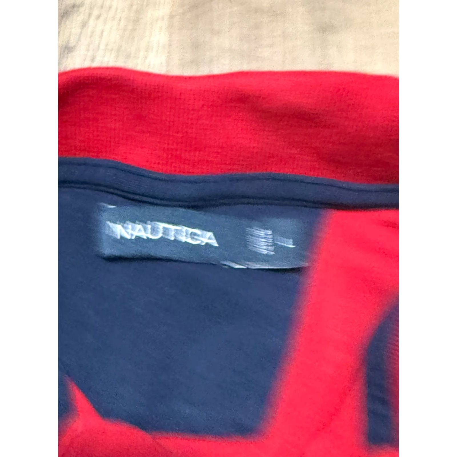 Nautica Nautica Polo Shirt Men's Large Red Short Sleeve Stretch Casual Size US L / EU 52-54 / 3 - 5 Thumbnail