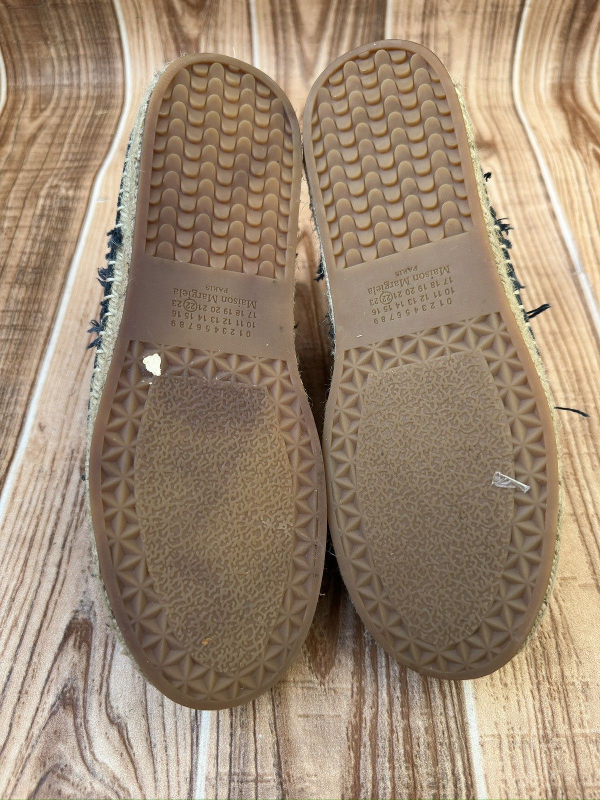 Maison Margiela Maison Margiela Women’s Espadrille Gats Blue Sneakers Size US 9 / IT 39 - 15 Thumbnail