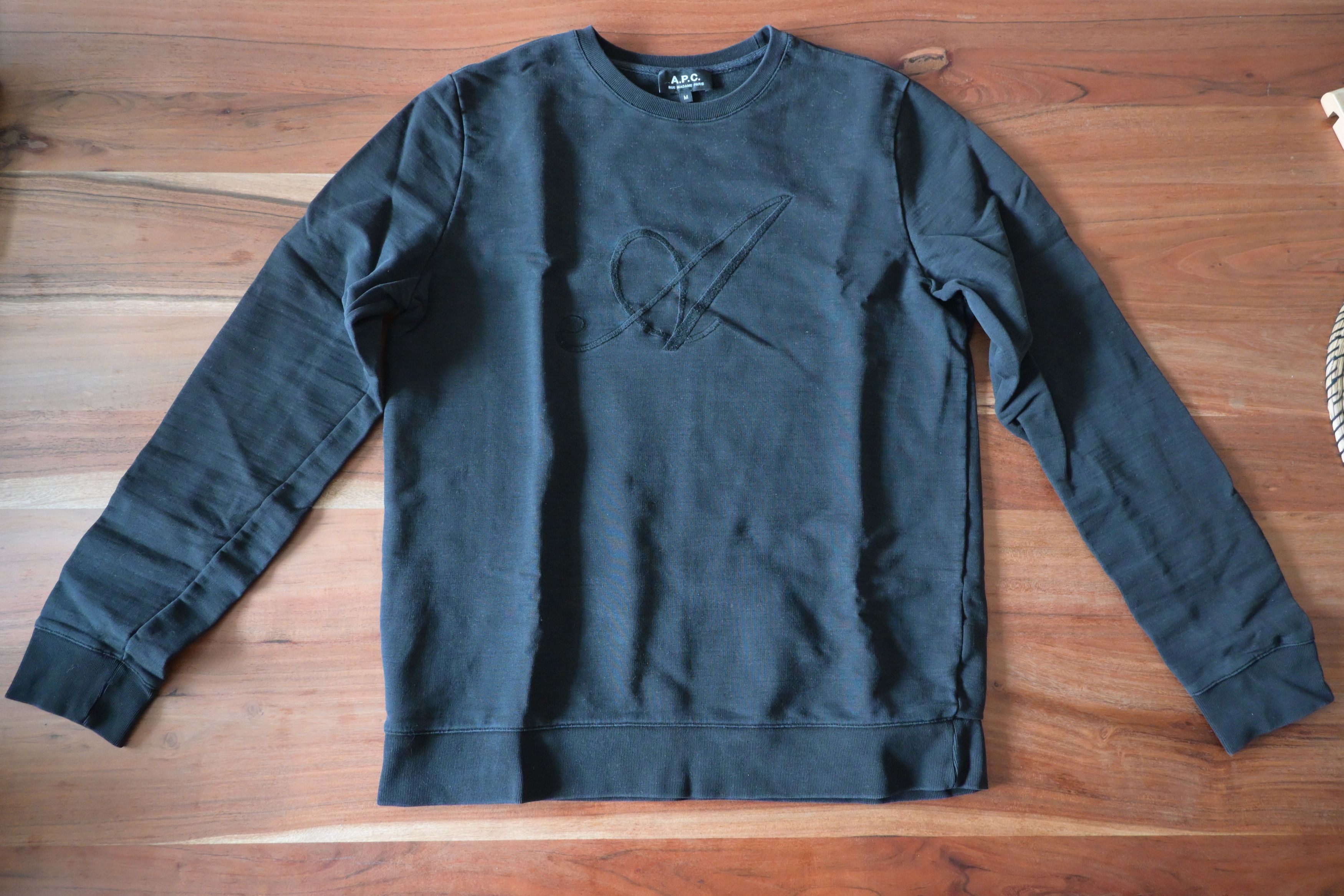 A.P.C. Black A.P.C. Sweater, Size M Size US M / EU 48-50 / 2 - 1 Thumbnail