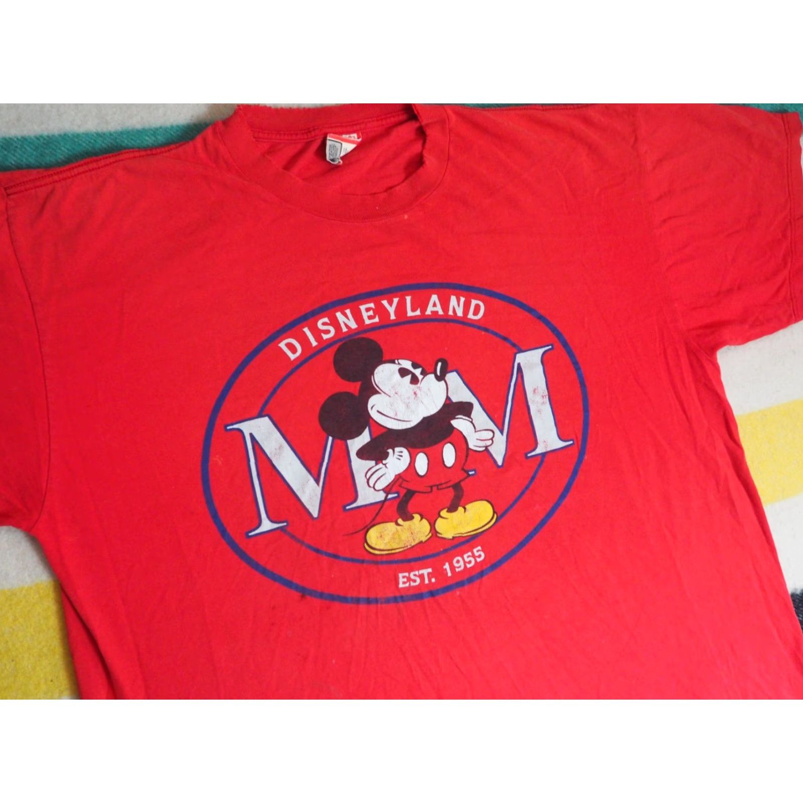 Disney **VTG 90s Disney Red Mickey Mouse Tee T-Shirt 2XL** User: VTG 90s Disney Red Mickey Mouse Tee T-Shirt 2XL Size US XXL / EU 58 / 5 - 4 Thumbnail