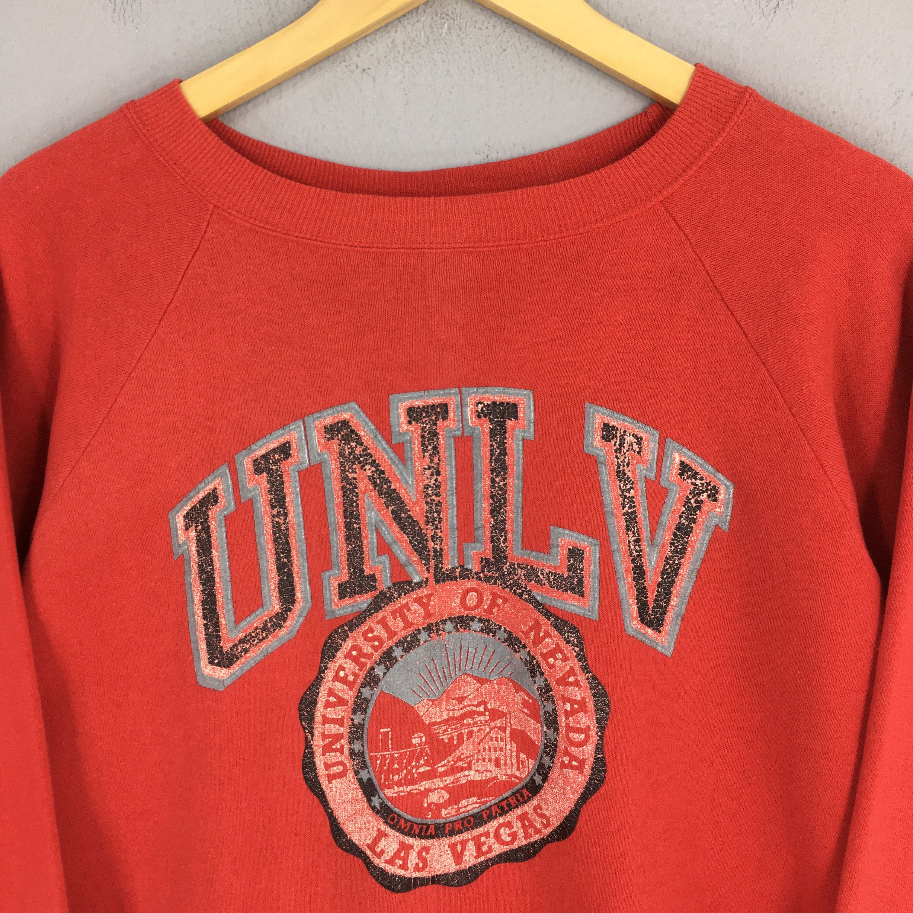 Champion × NCAA × Vintage 1980s Champion University Nevada Las Vegas Sweatshirt XL Size US XL / EU 56 / 4 - 2 Thumbnail