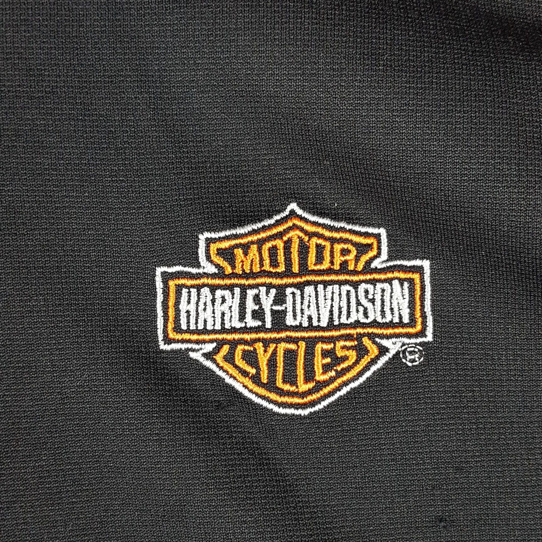 Harley Davidson VINTAGE Harley-Davidson Work Shirt Polo Men's XL Orange Logo 90s Biker Classic Motorcycle Summer Spring Fall Casual Workwear Size US XL / EU 56 / 4 - 3 Thumbnail