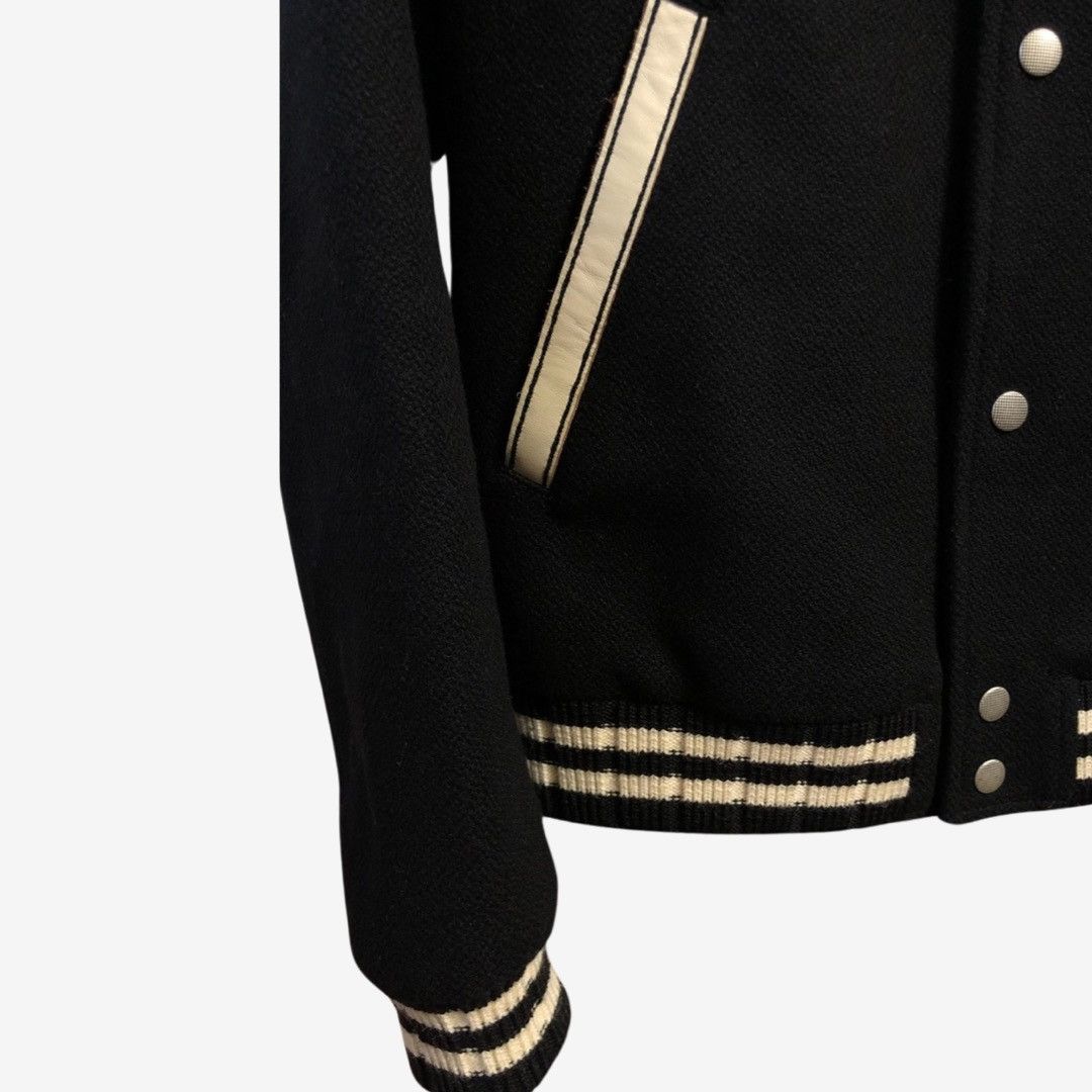 Saint Laurent Paris Saint Laurent Paris Logo Teddy Black Sz. 52 Size US L / EU 52-54 / 3 - 8 Thumbnail