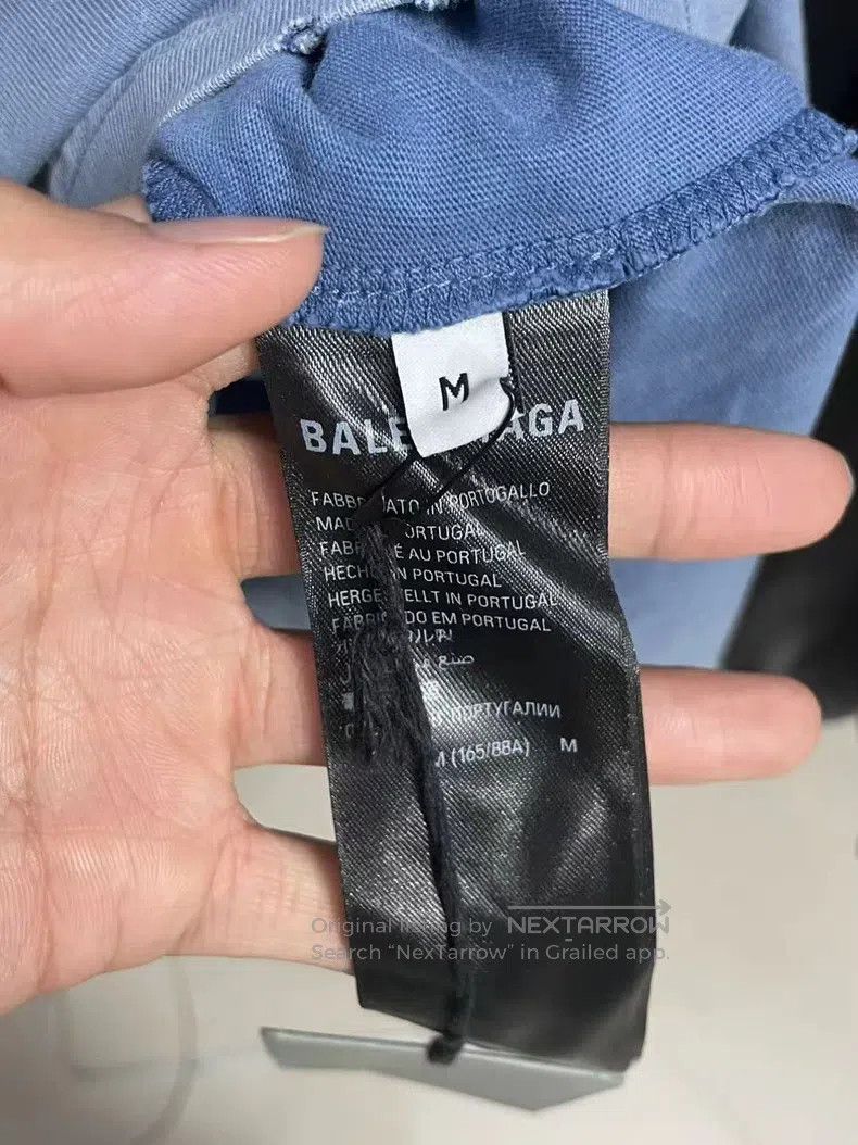 Balenciaga Balenciaga Tape Short Sleeve T-Shirt Size US M / EU 48-50 / 2 - 4 Thumbnail