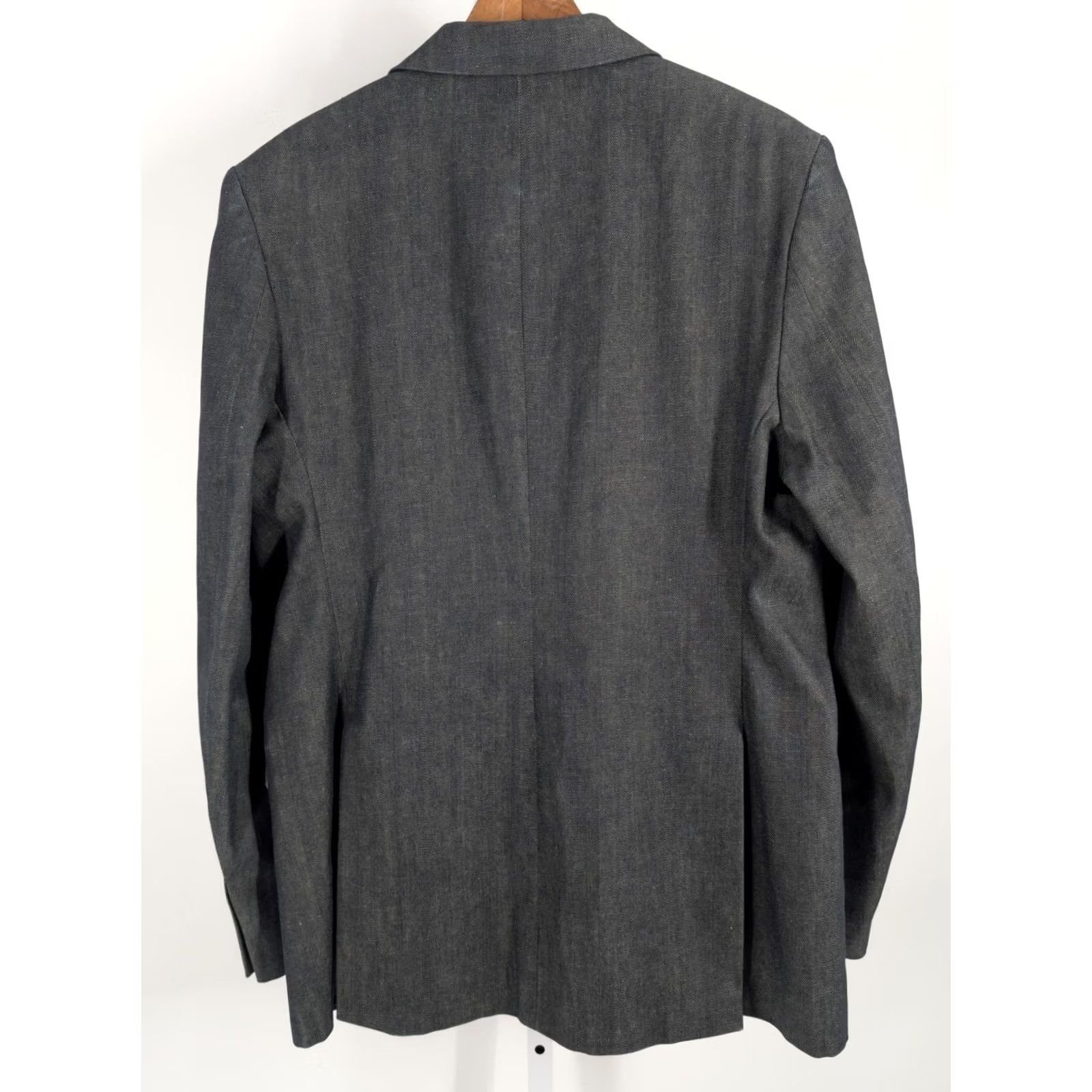 G-Star VINTAGE G-Star Raw Shield Blazer Denim Jacket XL 44 Mid-Length Men Blue Denim Coat Blazer Stars 2000s HipHop Rock Size US XL / EU 56 / 4 - 3 Thumbnail