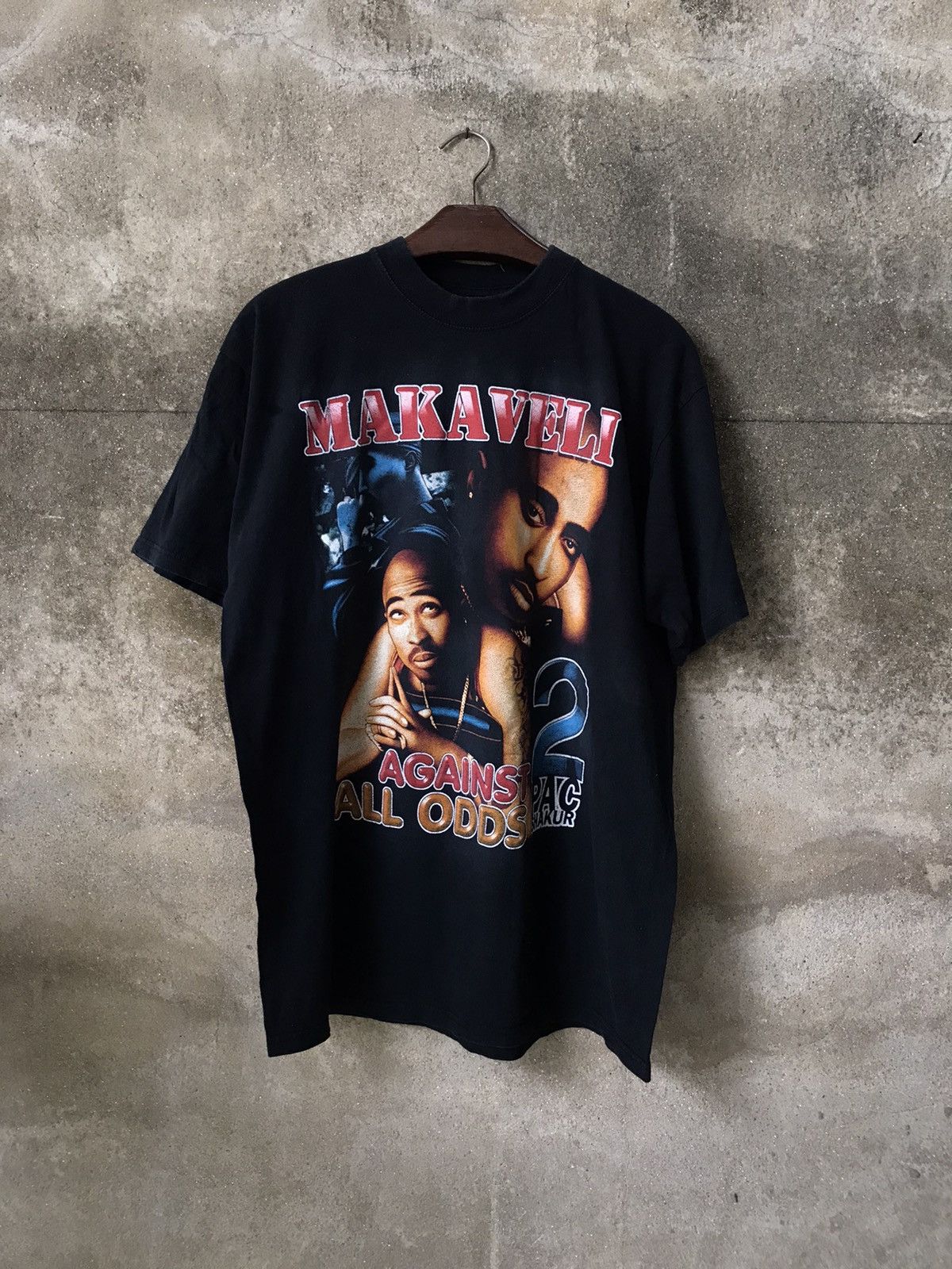 Rap Tees × Vintage Vintage 90s Tupac Shirt Size US L / EU 52-54 / 3 - 9 Thumbnail