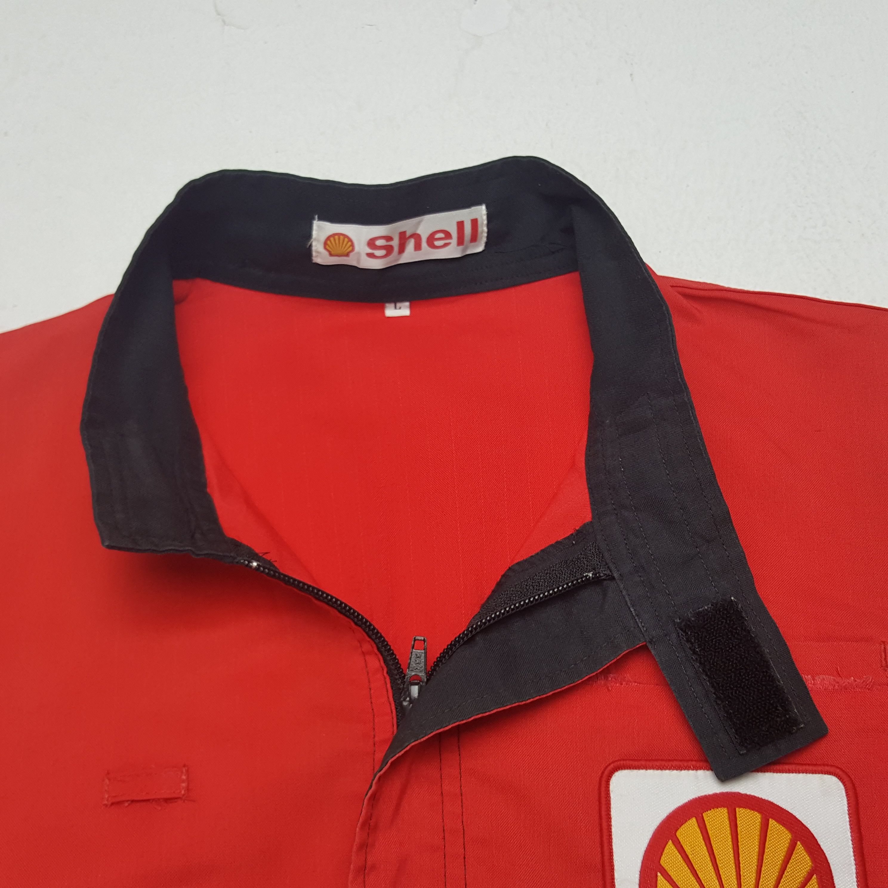 Ferrari × Vintage Vintage Shell Racing Formula One Team Coverall Jacket Size US M / EU 48-50 / 2 - 9 Thumbnail