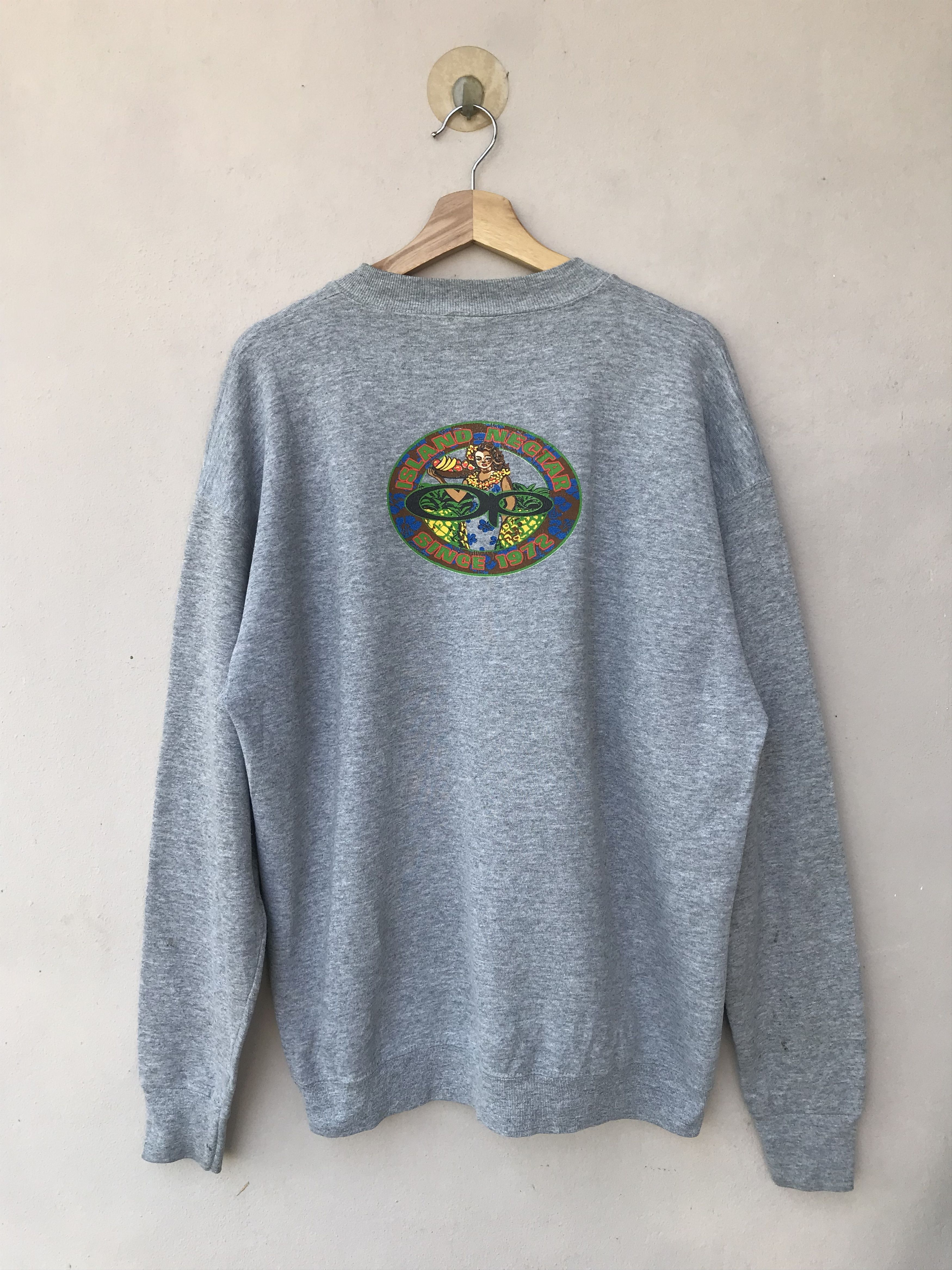 Vintage Vintage Ocean Pacific Island Nectar Sweatshirt surfstyle Size US L / EU 52-54 / 3 - 8 Thumbnail