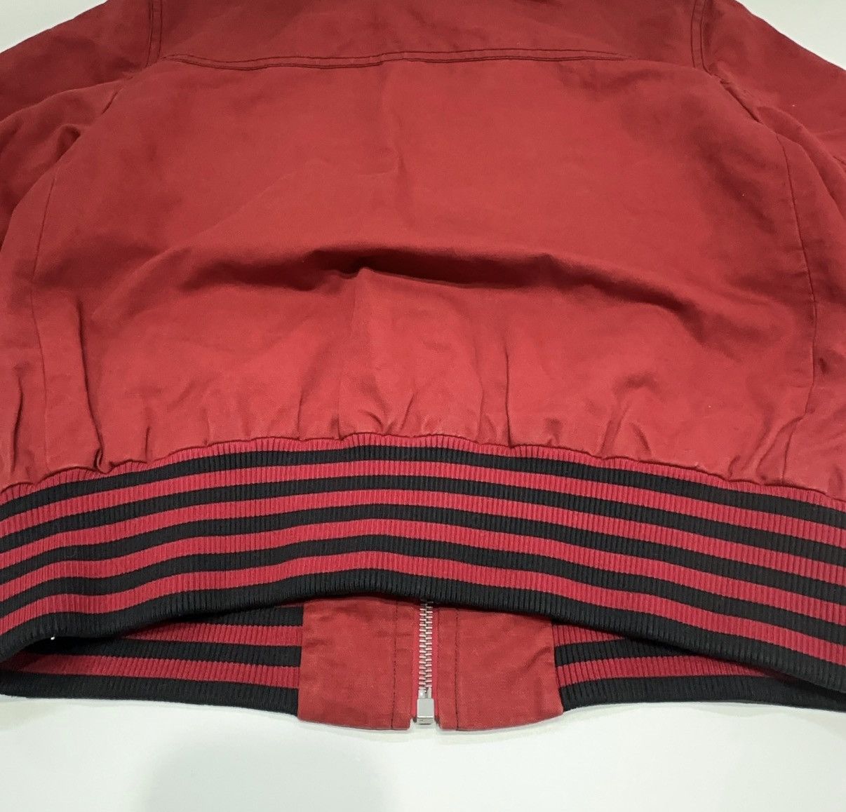 Givenchy Givenchy Red Gabardine Bomber Jacket Size US M / EU 48-50 / 2 - 9 Thumbnail