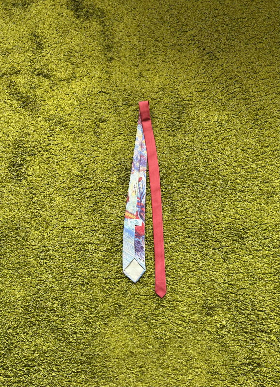 Ralph Marlin Ralph Marlin 1990 vintage Hockey printed tie Size ONE SIZE - 3 Thumbnail