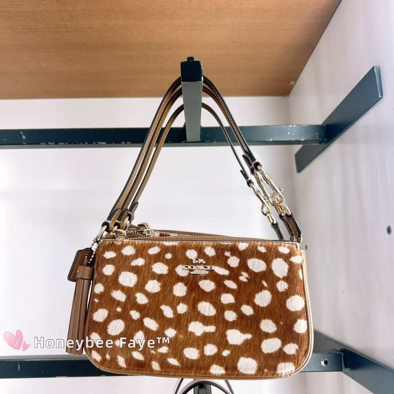 Coach NWT Coach Nolita 19 With Deer Print CDW35 Size ONE SIZE - 4 Thumbnail