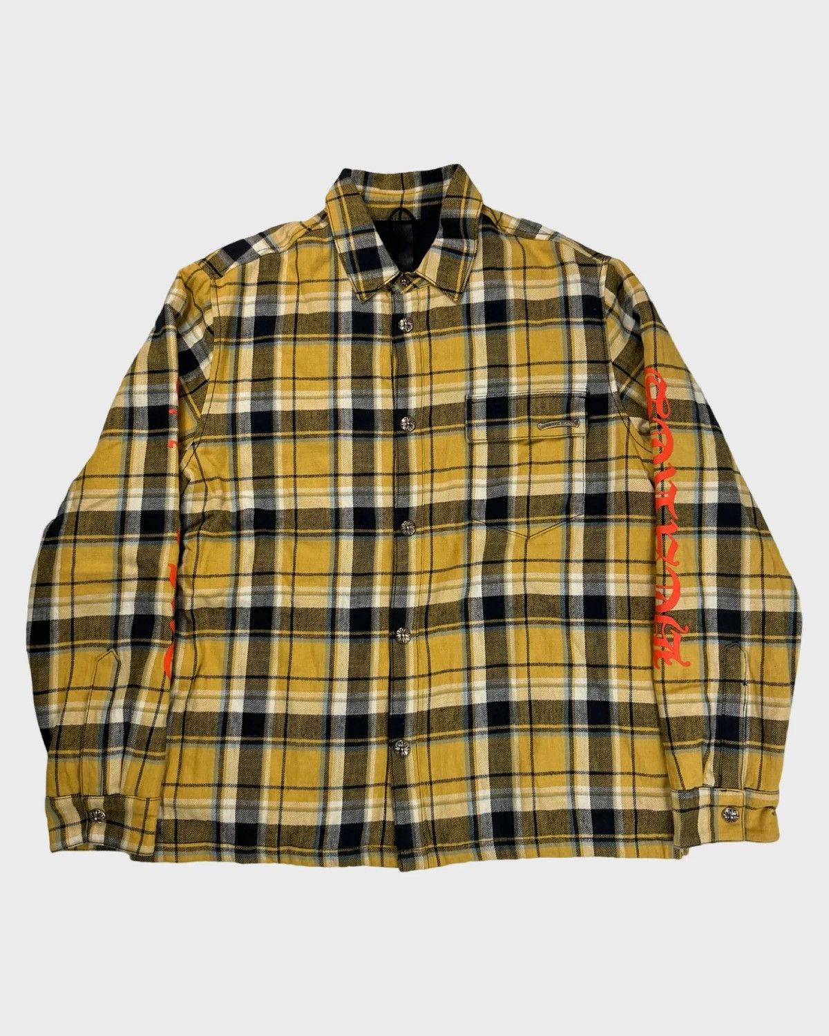 Chrome Hearts Chrome Hearts Working Junkyard Padded Flannel Size US L / EU 52-54 / 3 - 1 Thumbnail