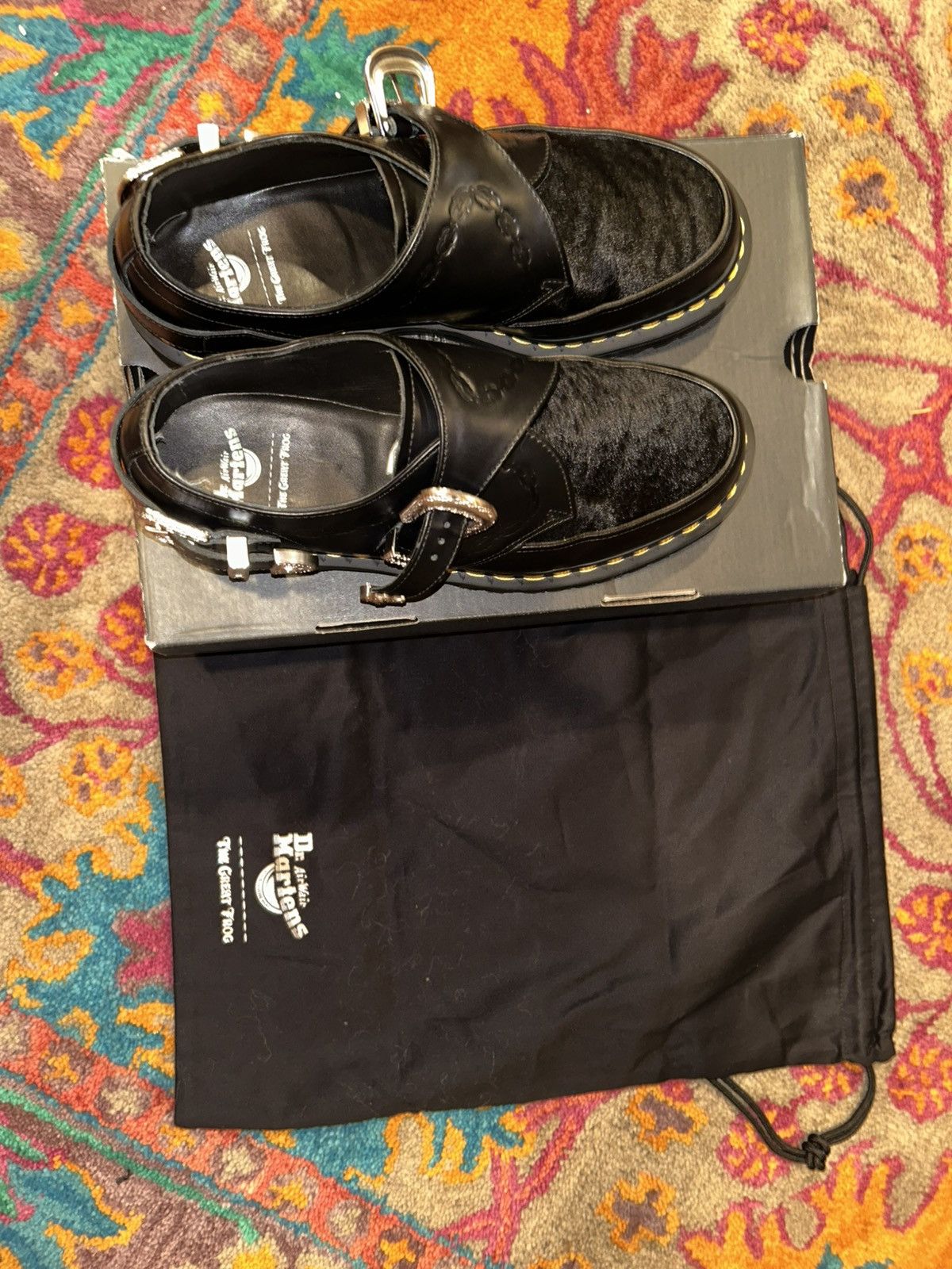 Dr. Martens Dr. Martens × The Great Frog Ramsey Creeper ‘Embossed Chain Size US 8 / EU 41 - 6 Thumbnail