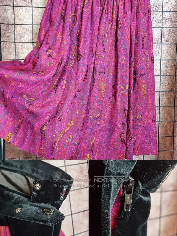 Yves Saint Laurent YSL Women's Short Sleeve Cardigan in Pink . Size S / US 4 / IT 40 - 7 Thumbnail