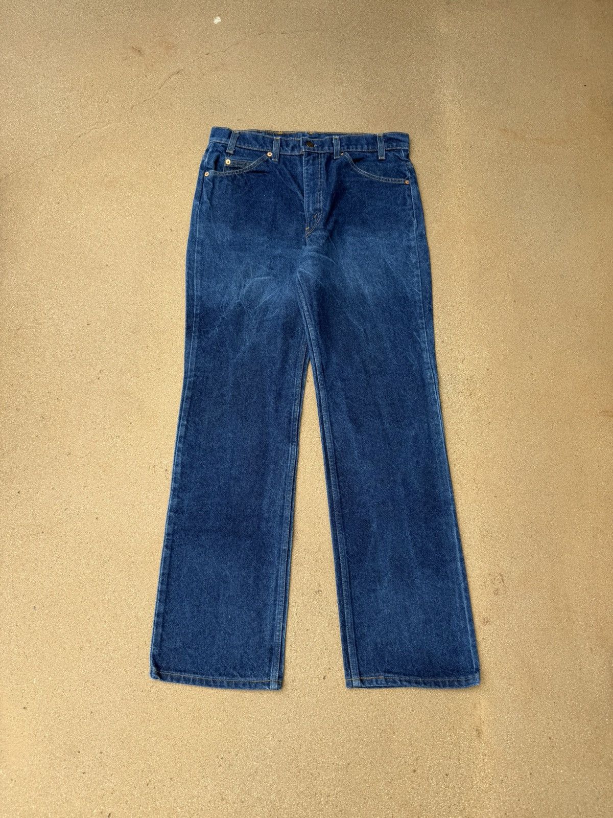 Levi's Vintage 90’s Levi’s 517 Orange Tab Bootcut Flare Jeans 33x31 Size US 33 - 1 Thumbnail