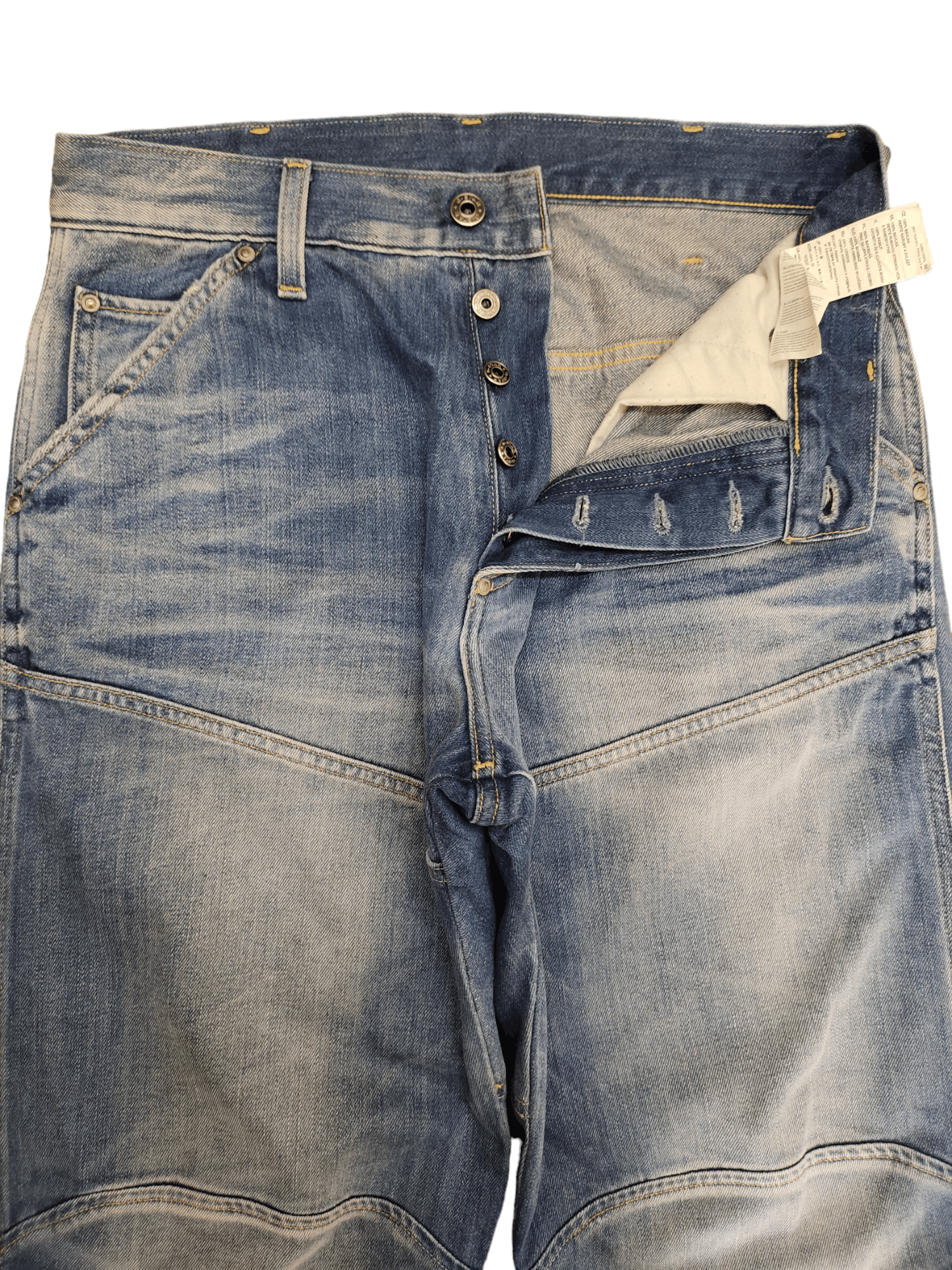 G-Star Loose Jeans G star Raw Denim Wide Leg Y2k Streetwear Size US 31 - 9 Thumbnail