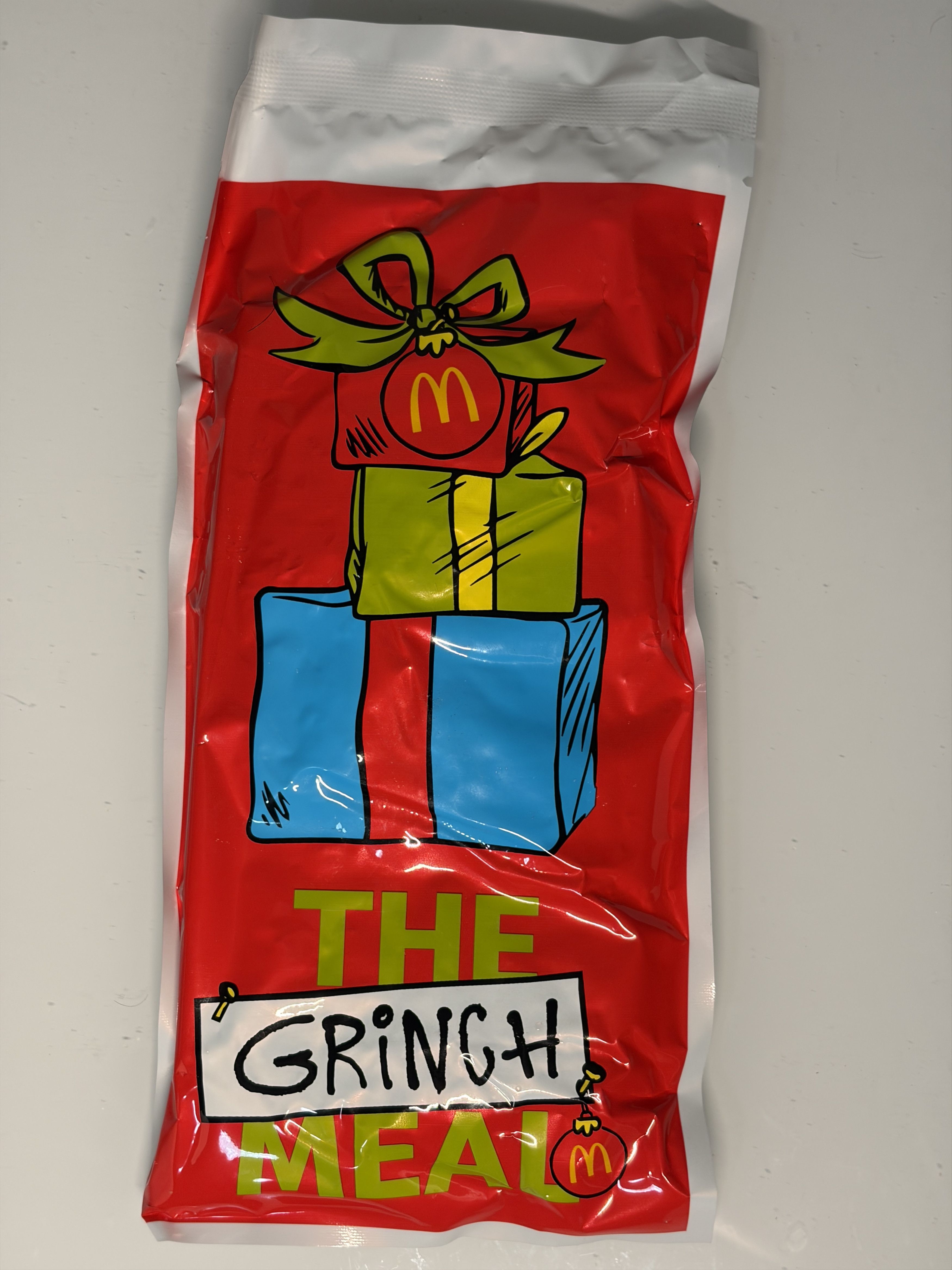 Other 2025 McDonald's Adult Happy Meal Grinch Socks - #2 Yellow Size ONE SIZE - 1 Preview
