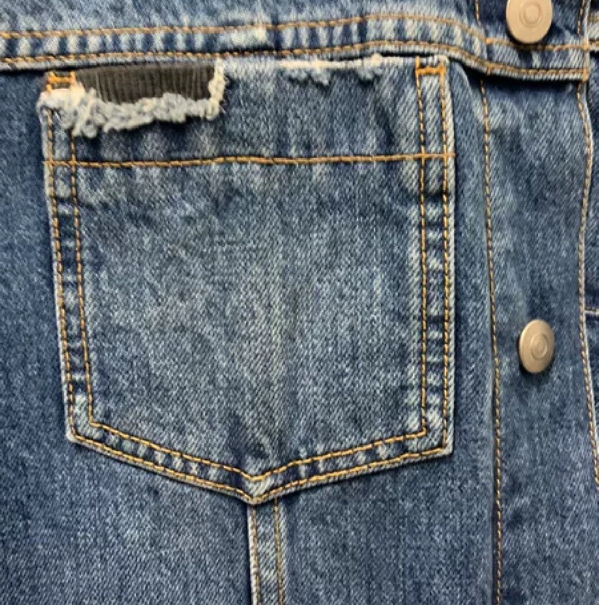 Maison Margiela MAISON MARGIELASS17 Short Edition Destruction Denim Jacket Size US M / EU 48-50 / 2 - 3 Thumbnail