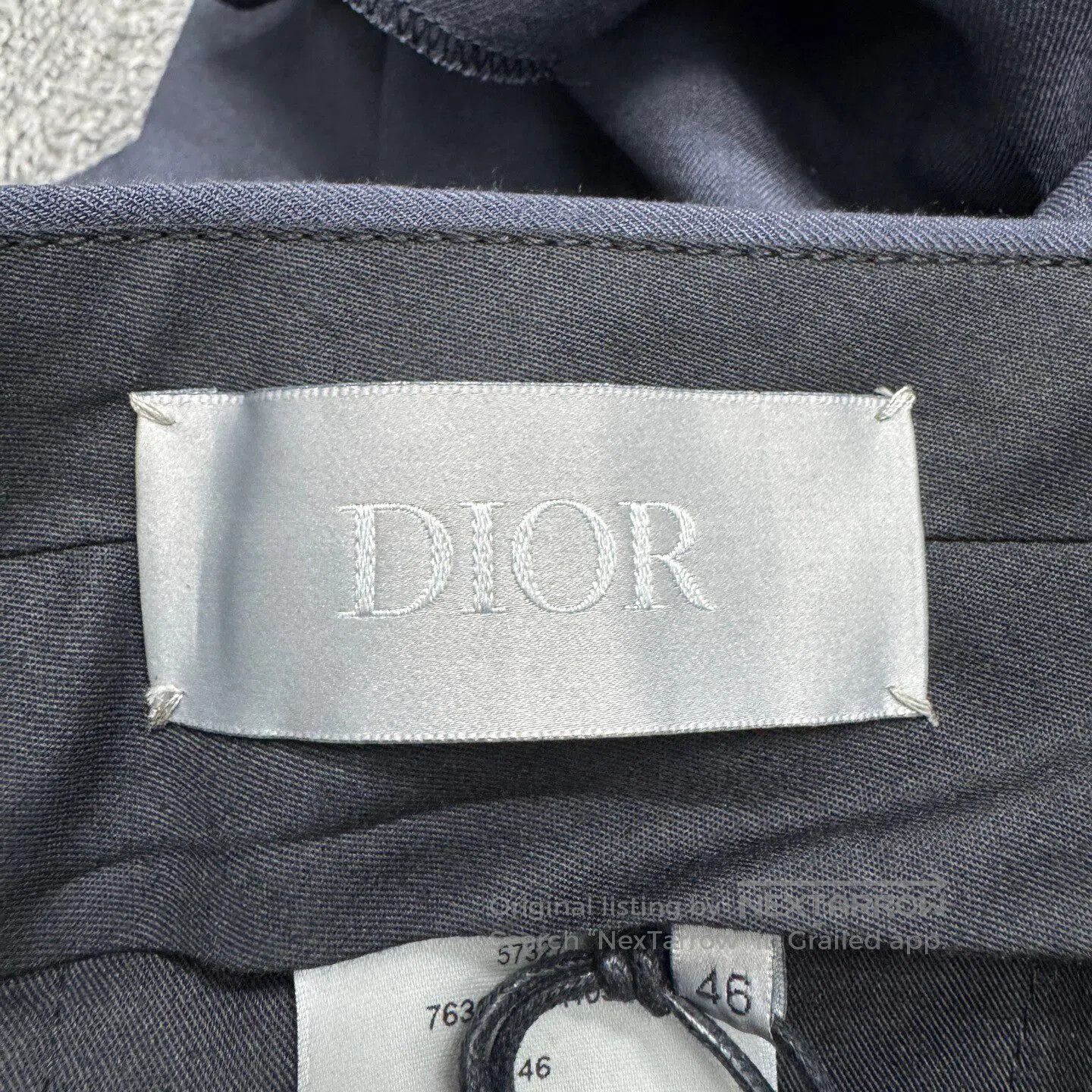 Dior Dior Goat hair casual pants| Size US 30 / EU 46 - 3 Thumbnail