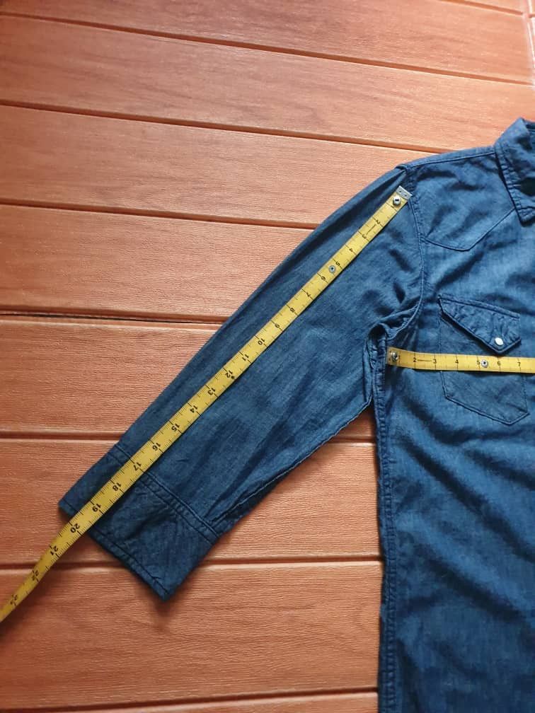 Japanese Brand Nano Universe L Japanese brand 3 quater western Shirt Size US M / EU 48-50 / 2 - 8 Thumbnail