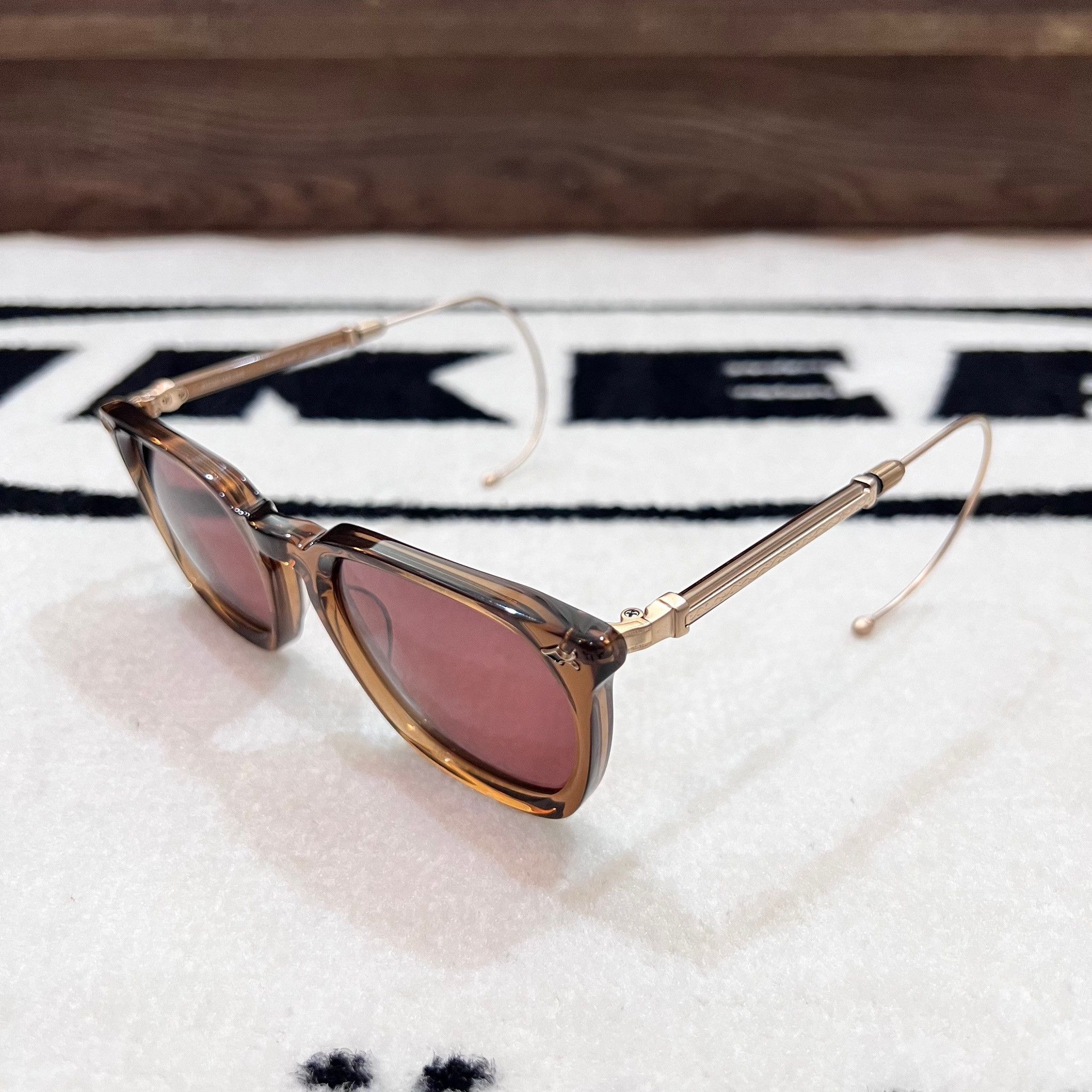 Matsuda MATSUDA M2043 Large Pilot sunglasses featuring temples Size ONE SIZE - 3 Thumbnail