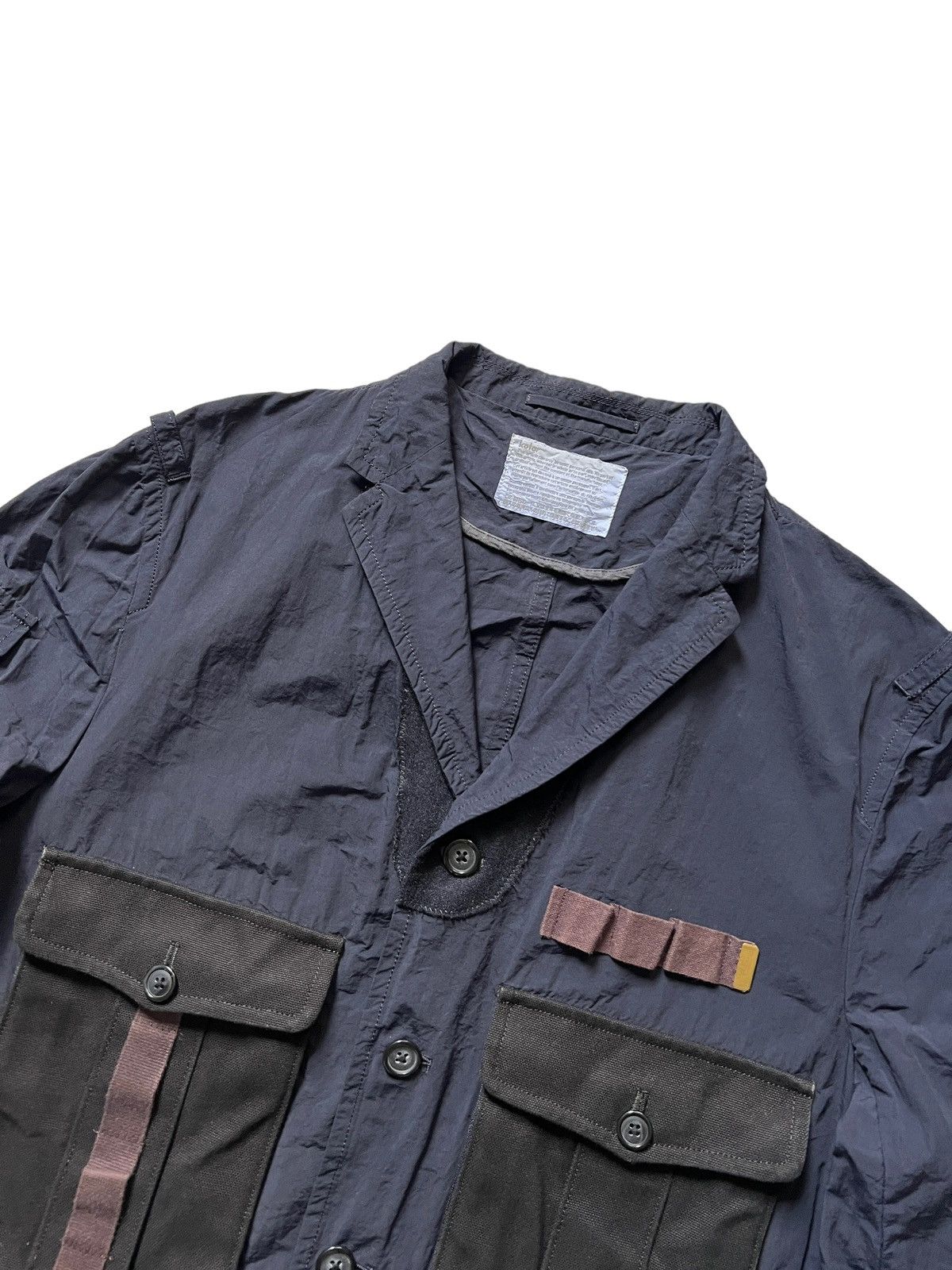 Kolor Kolor SS16 Hybrid Utility Jacket Size US L / EU 52-54 / 3 - 3 Thumbnail